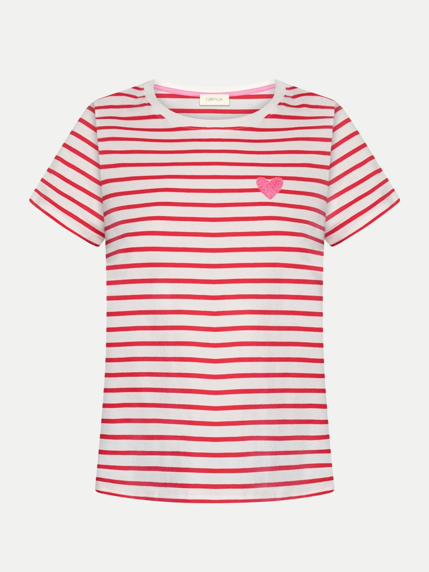 Cartoon T-Shirt Rot 44