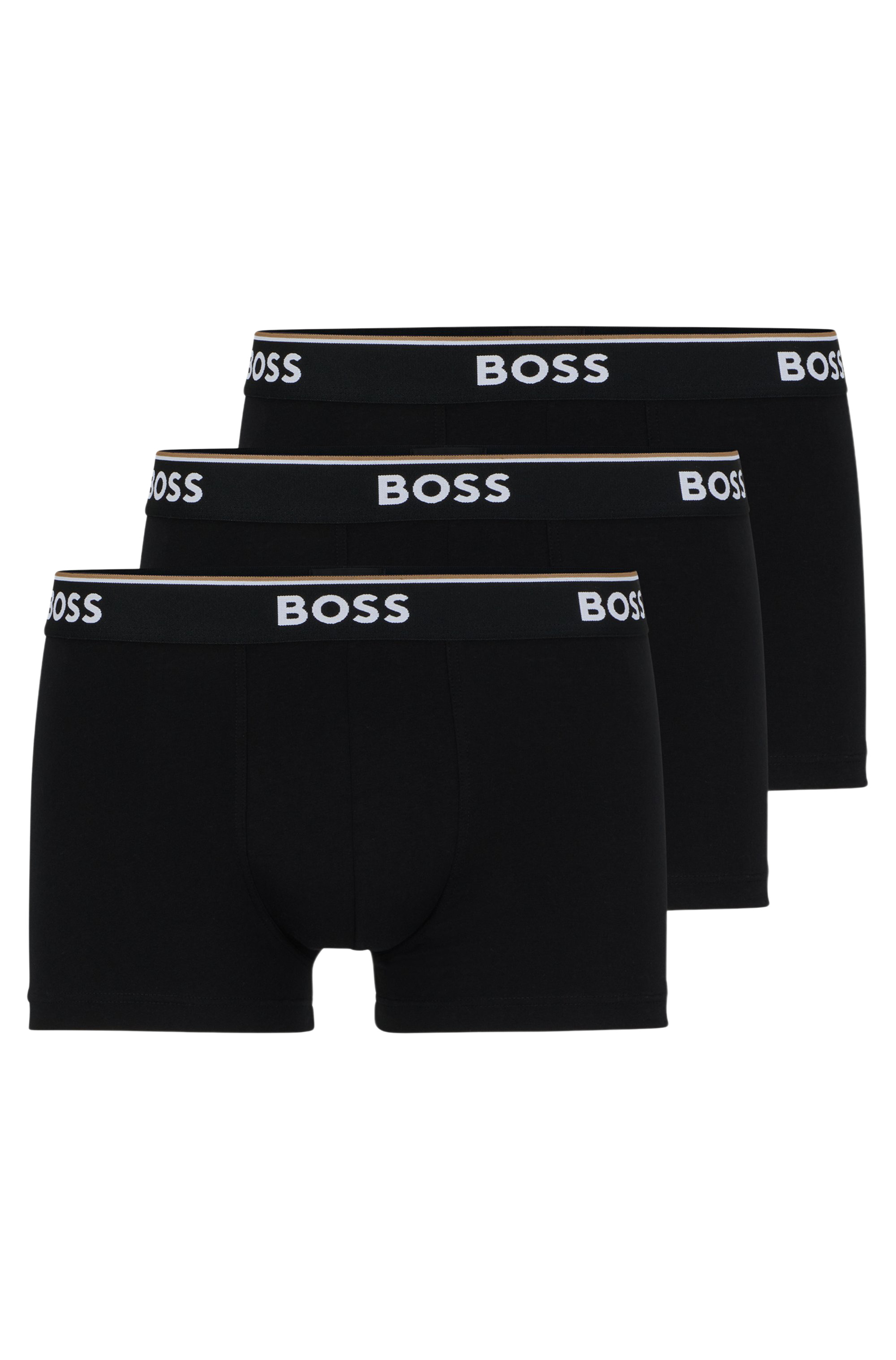 Boss Boxershorts 3er-Pack Schwarz L