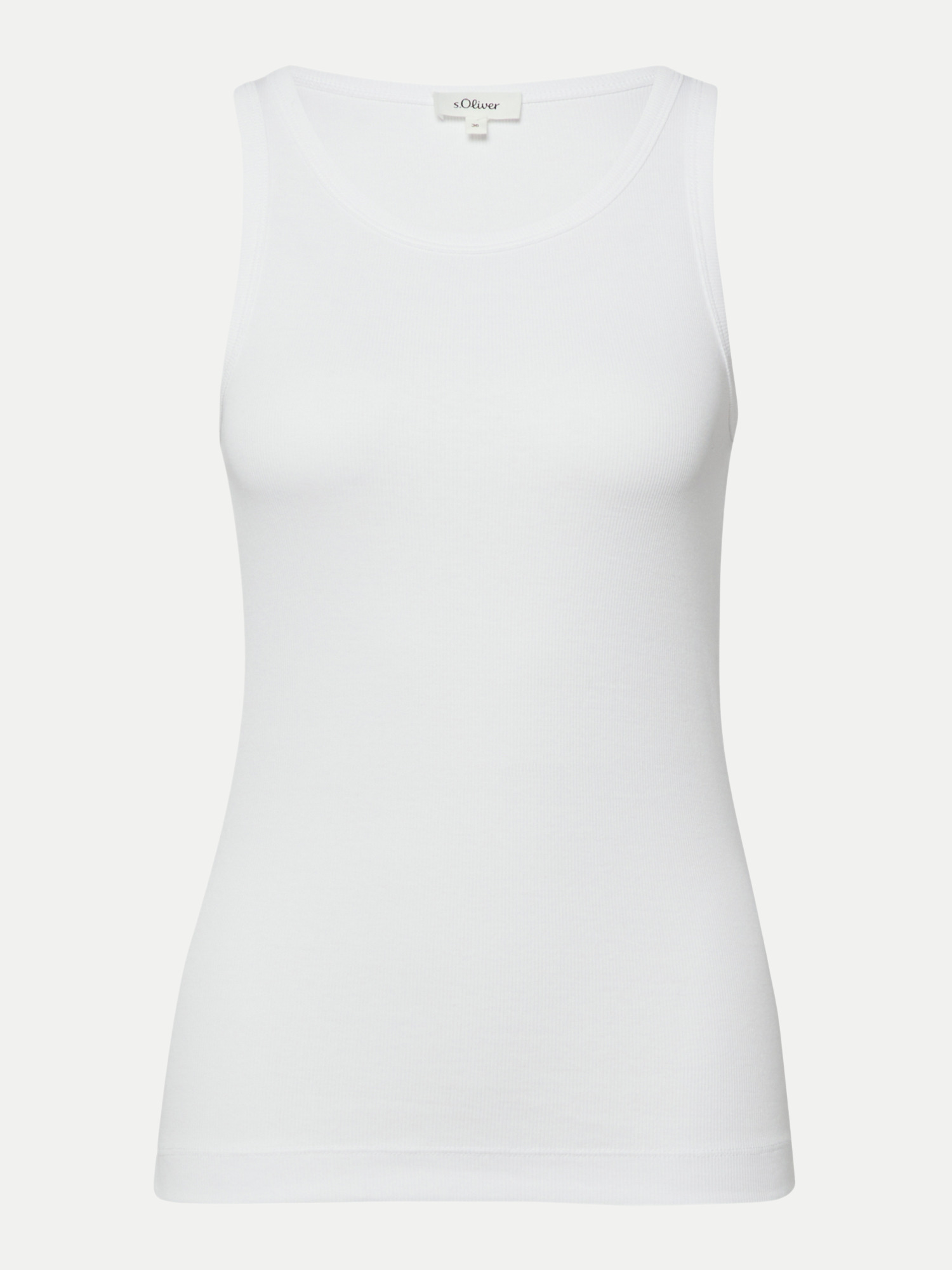 RED LABEL Slim-Fit Tanktop Weiß 38