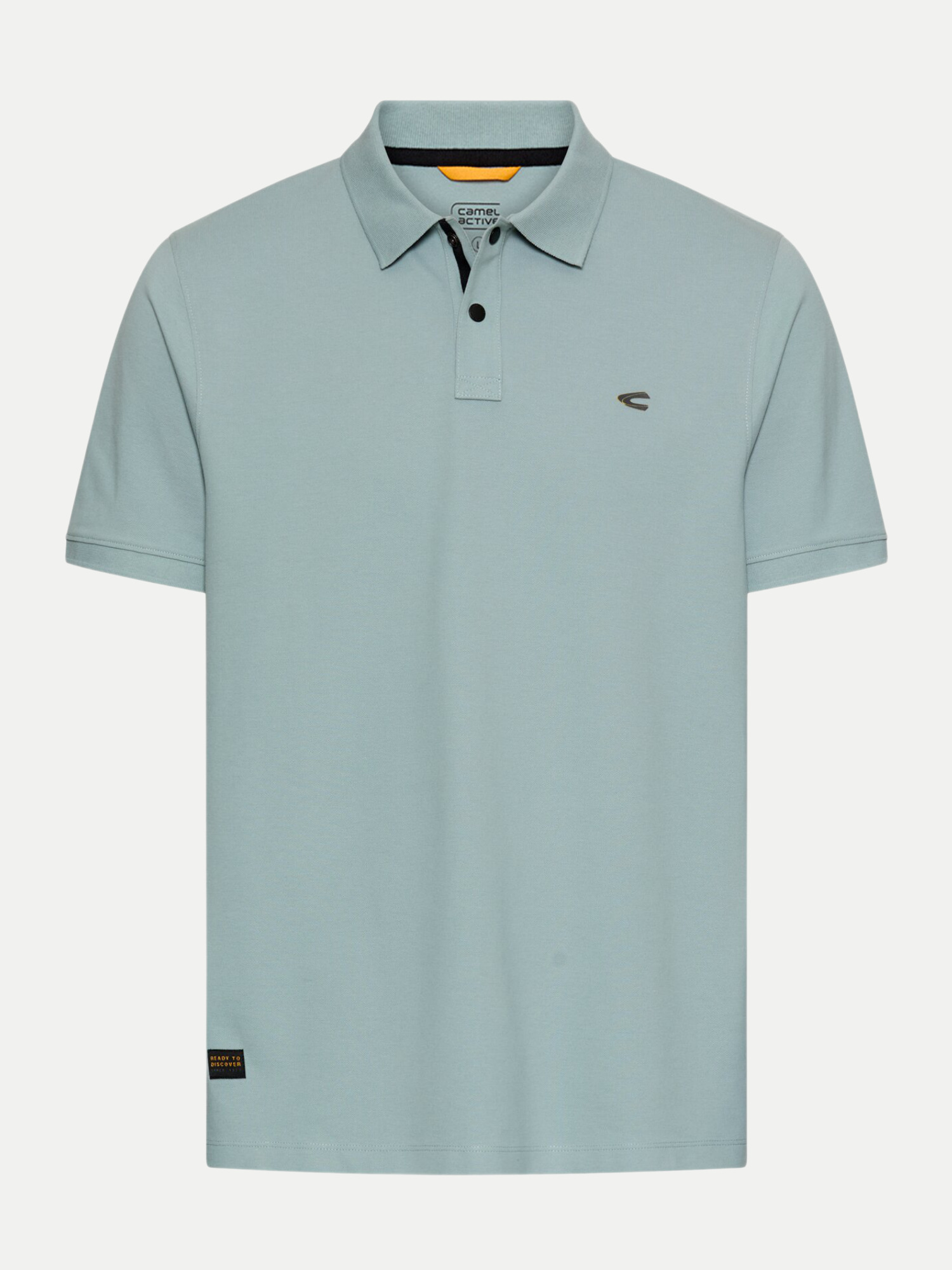 Poloshirt mit Kontrastdetails Blau M