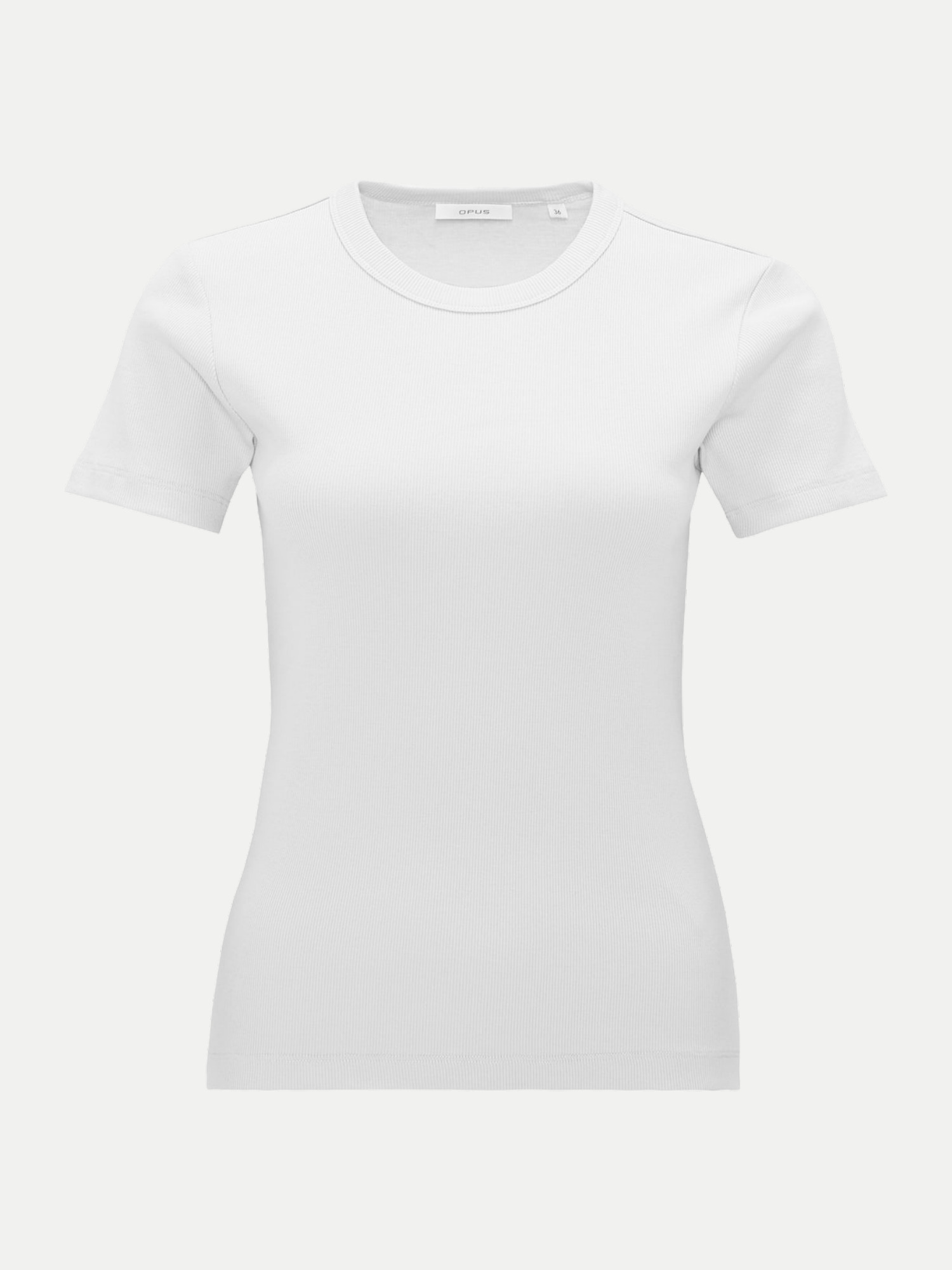 Opus T-Shirt Samuna Weiß 44