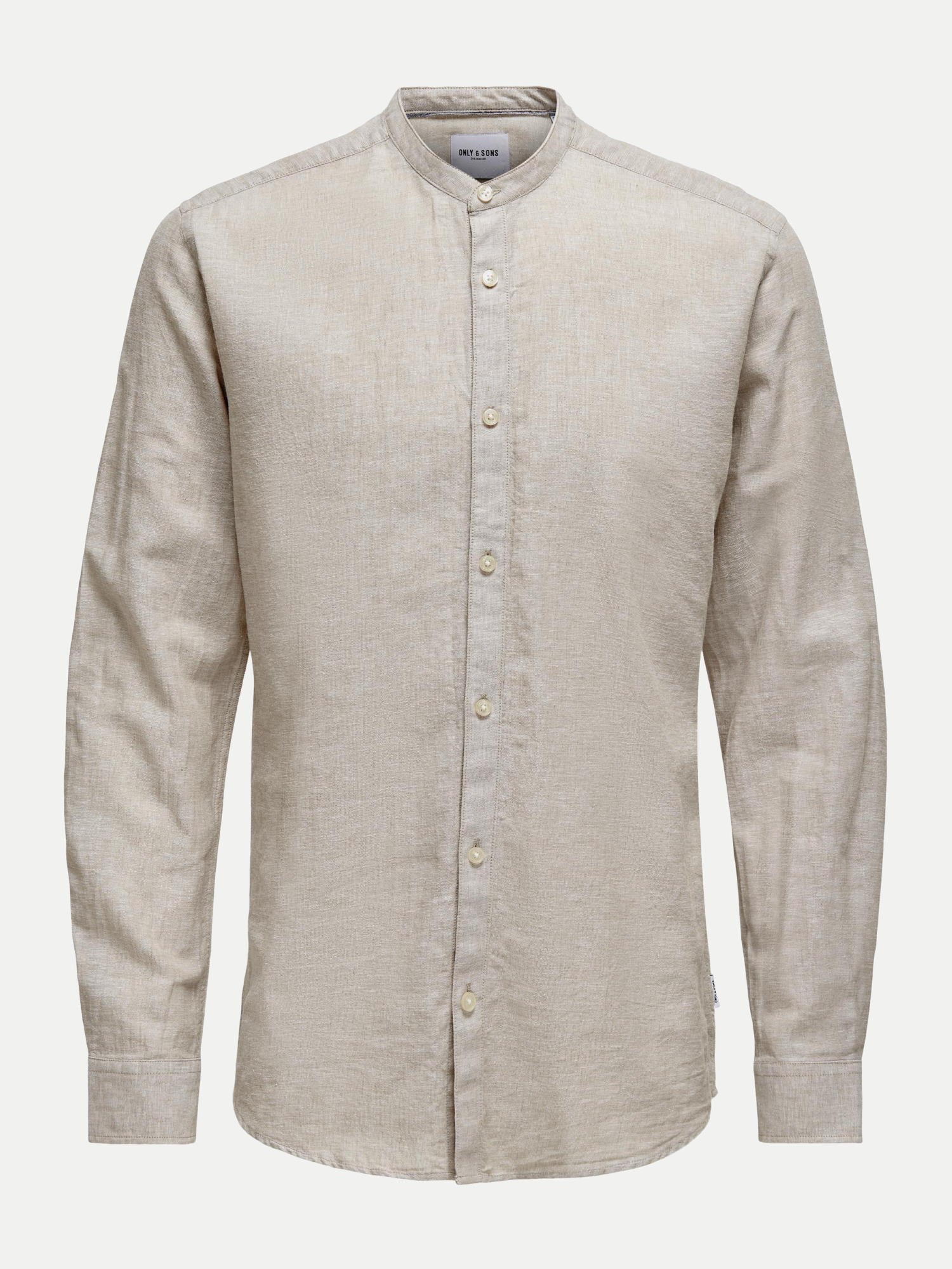 Freizeit Hemd Caiden Beige XL