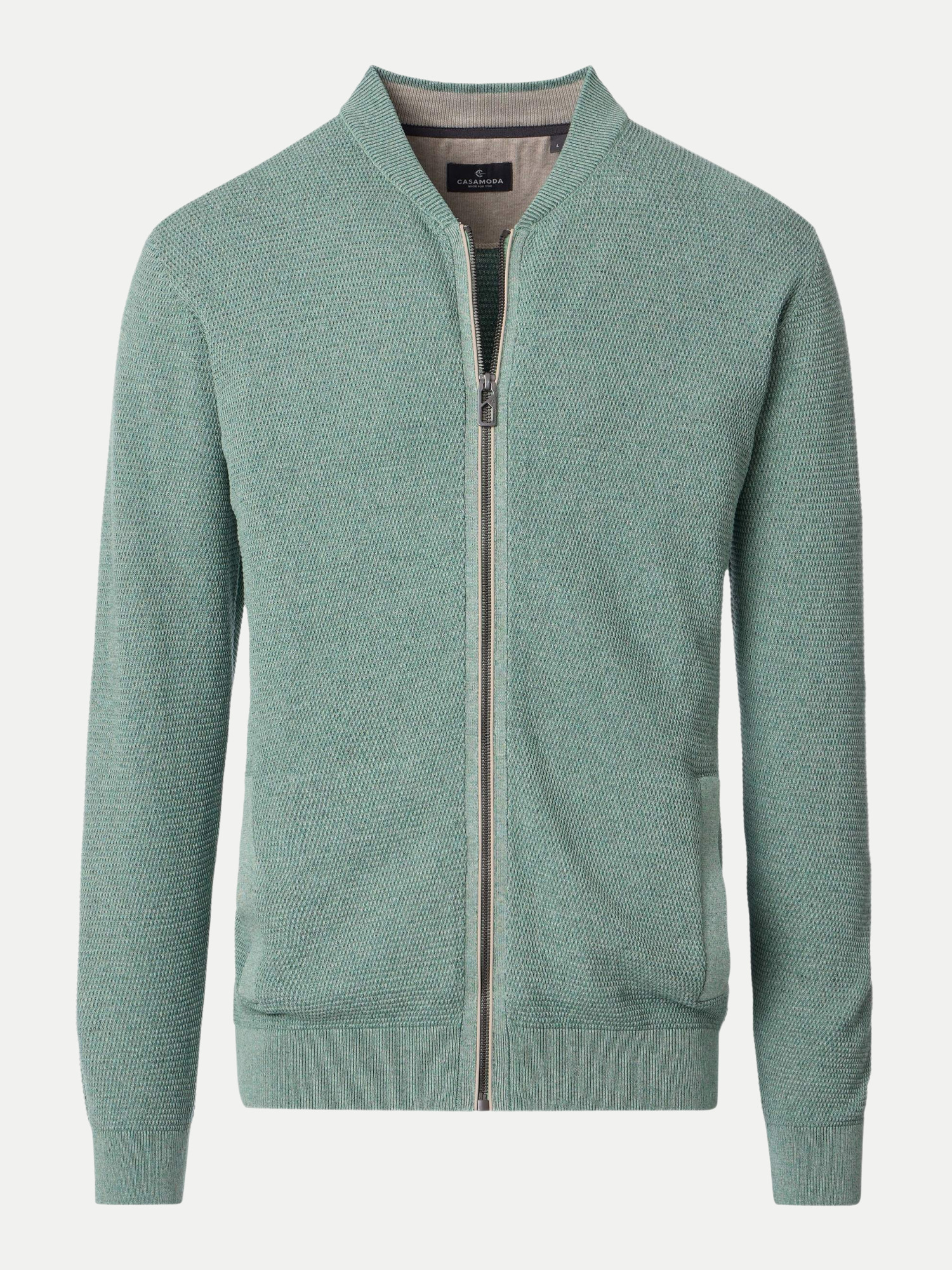 Casamoda Strickjacke SNOS Grün 3XL