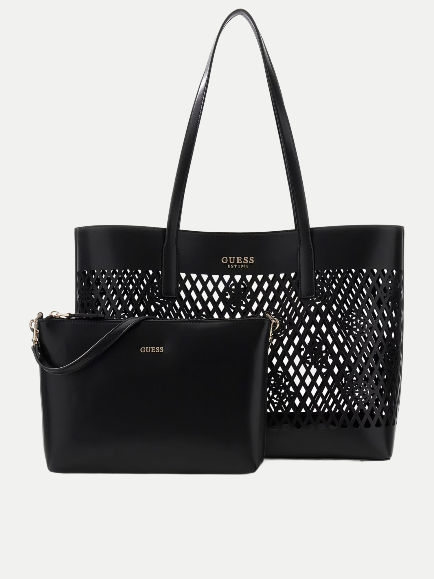 Guess Shopper Letty 2 in 1 Schwarz