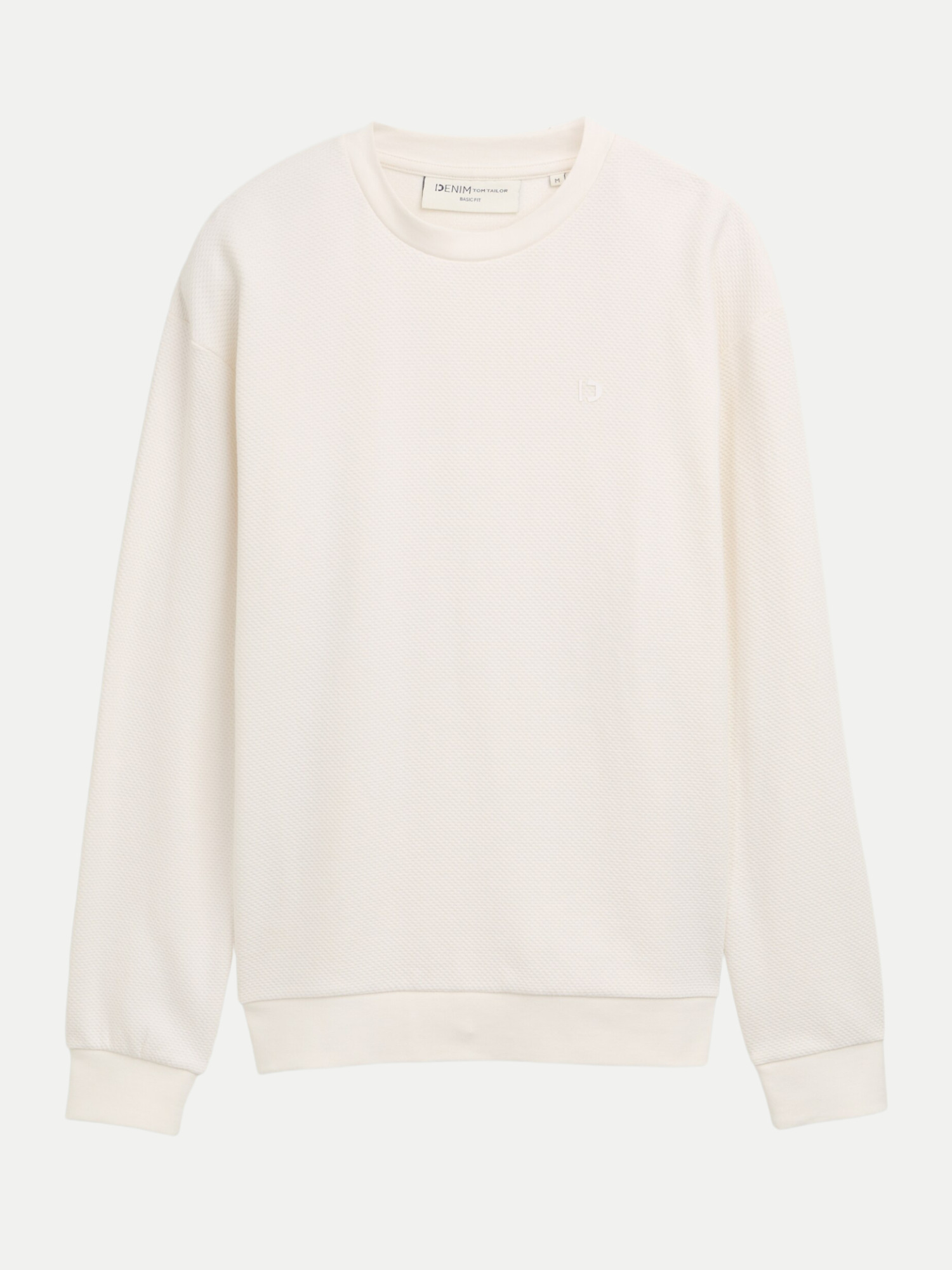 Tom Tailor Denim Sweatshirt Weiß M