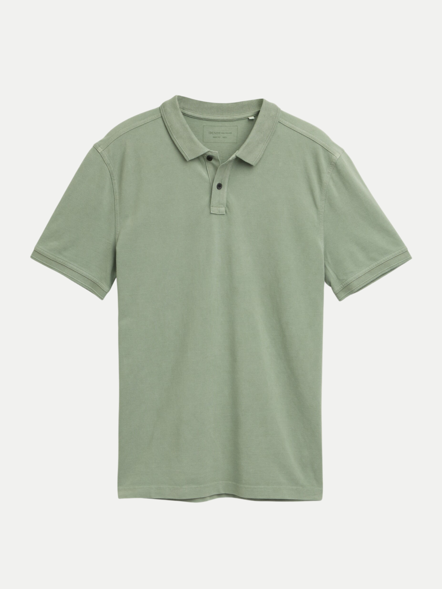 Polohemd mit 1/2 Arm Grün L