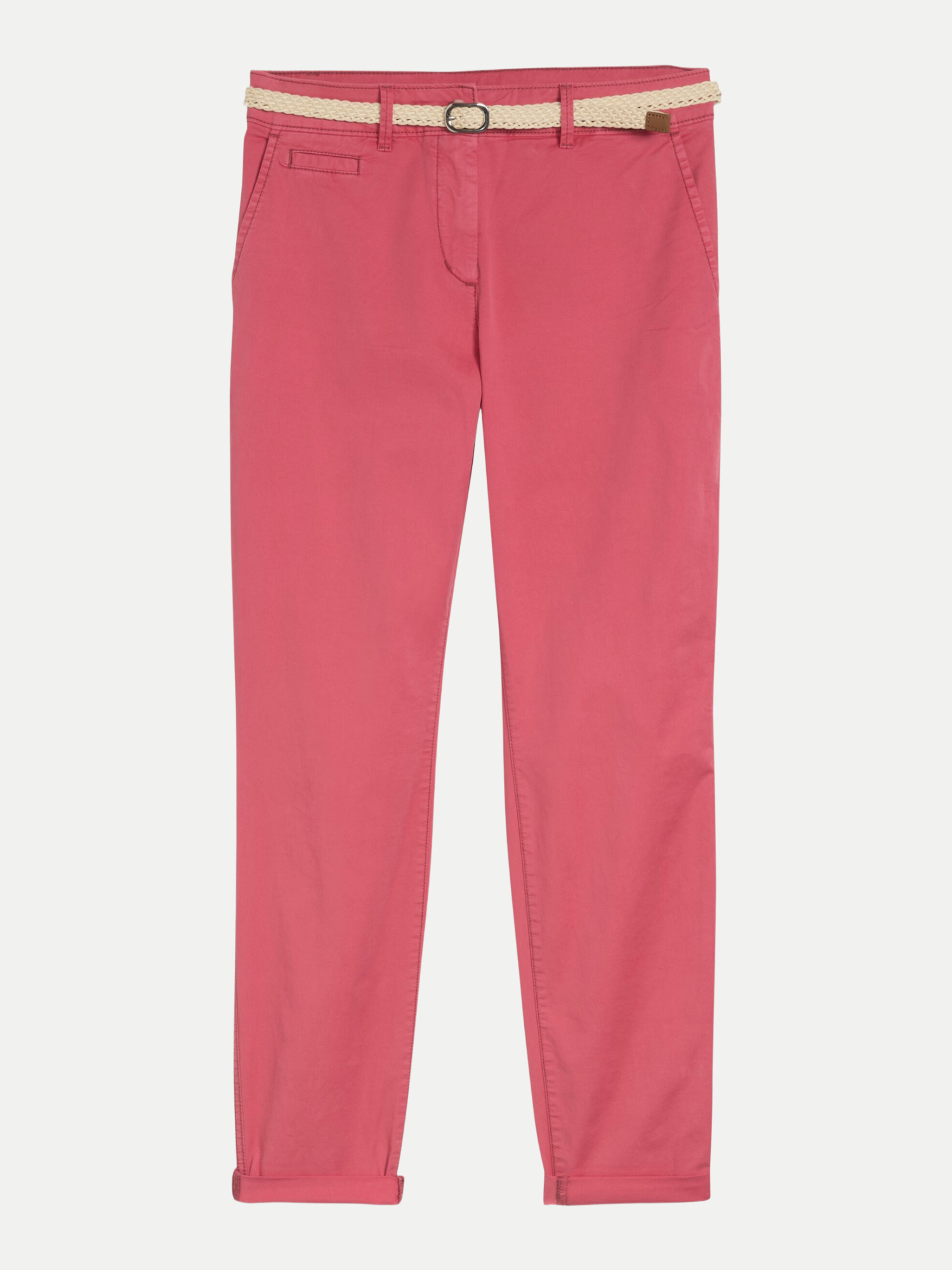 Slim-Fit Chinohose Pink 42/30
