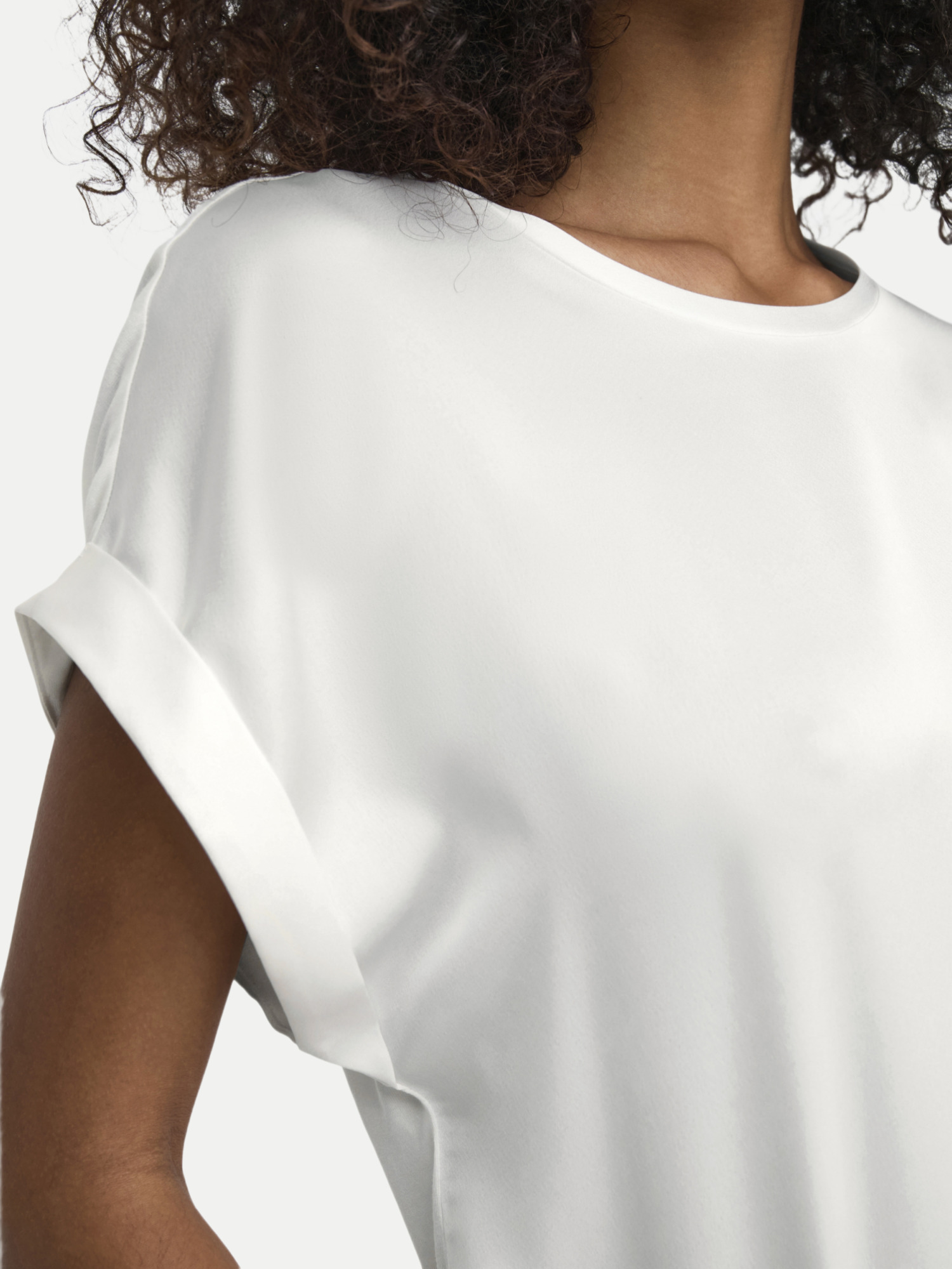 Only Bluse Onllieke Weiß S
