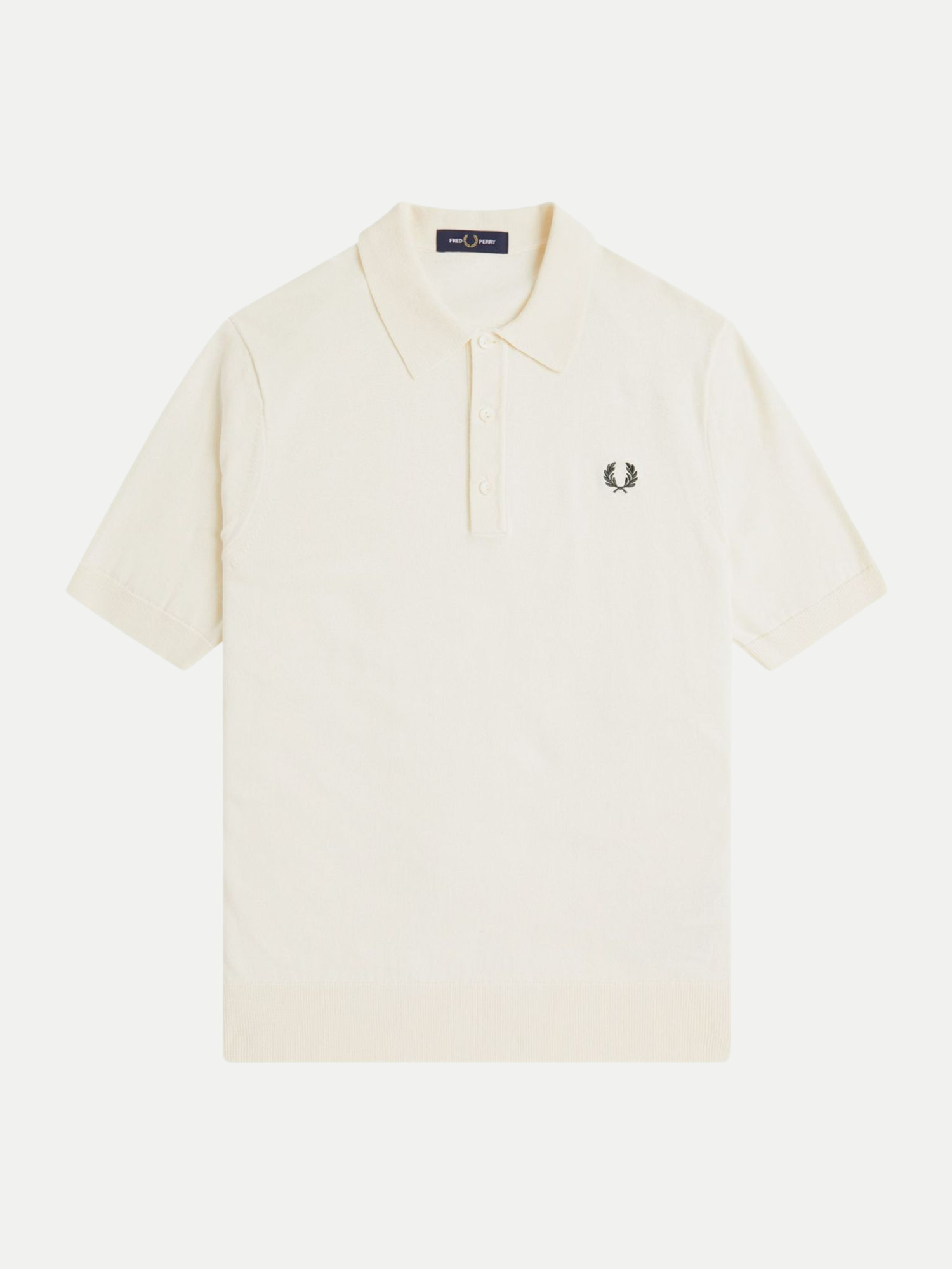Strick-Poloshirt Beige XL