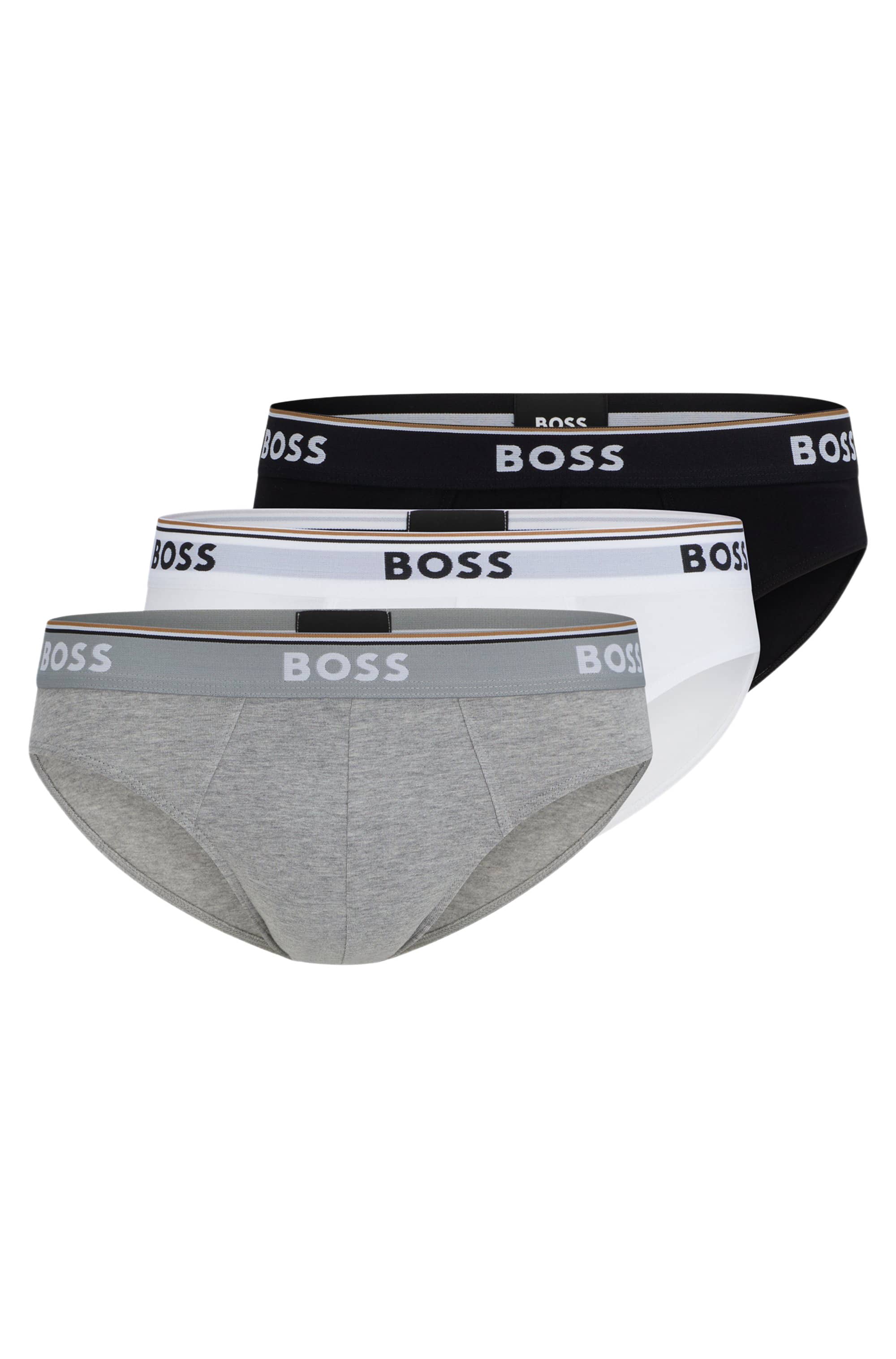 Boss Slips 3er-Pack Grau M