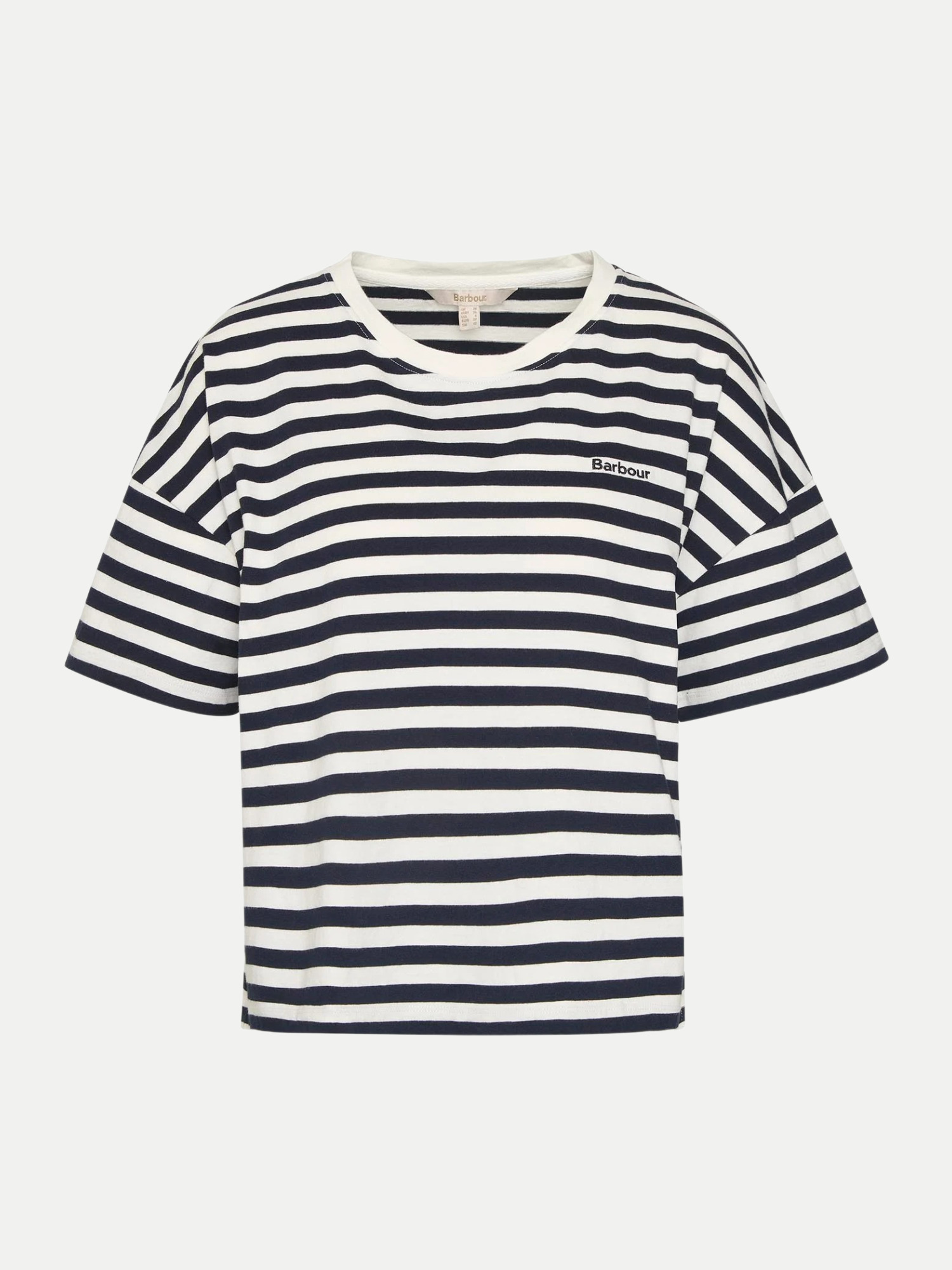Barbour Streifenshirt Adria Blau 36