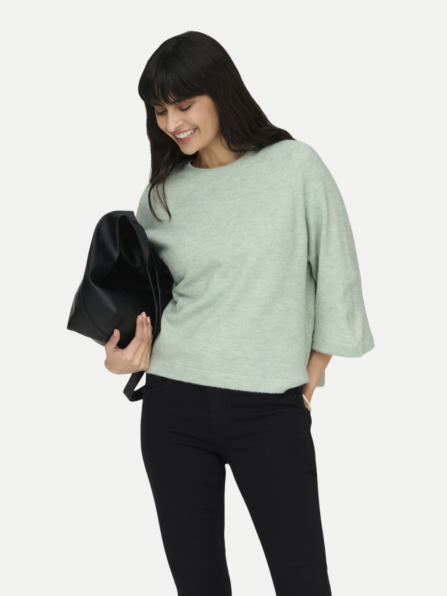Only Pullover ONLSIMONI Grün L