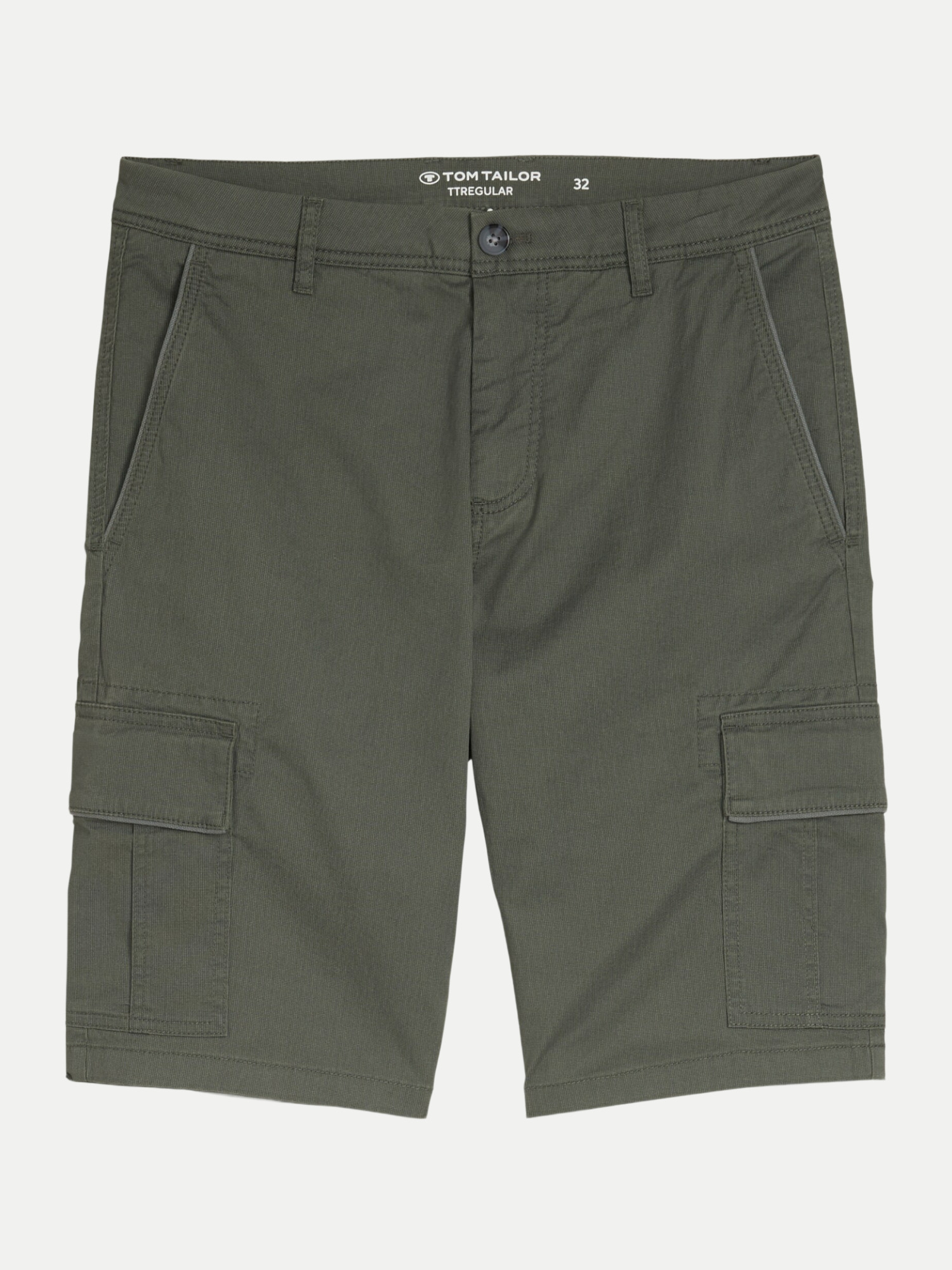 Kurze Cargohose Grün 38