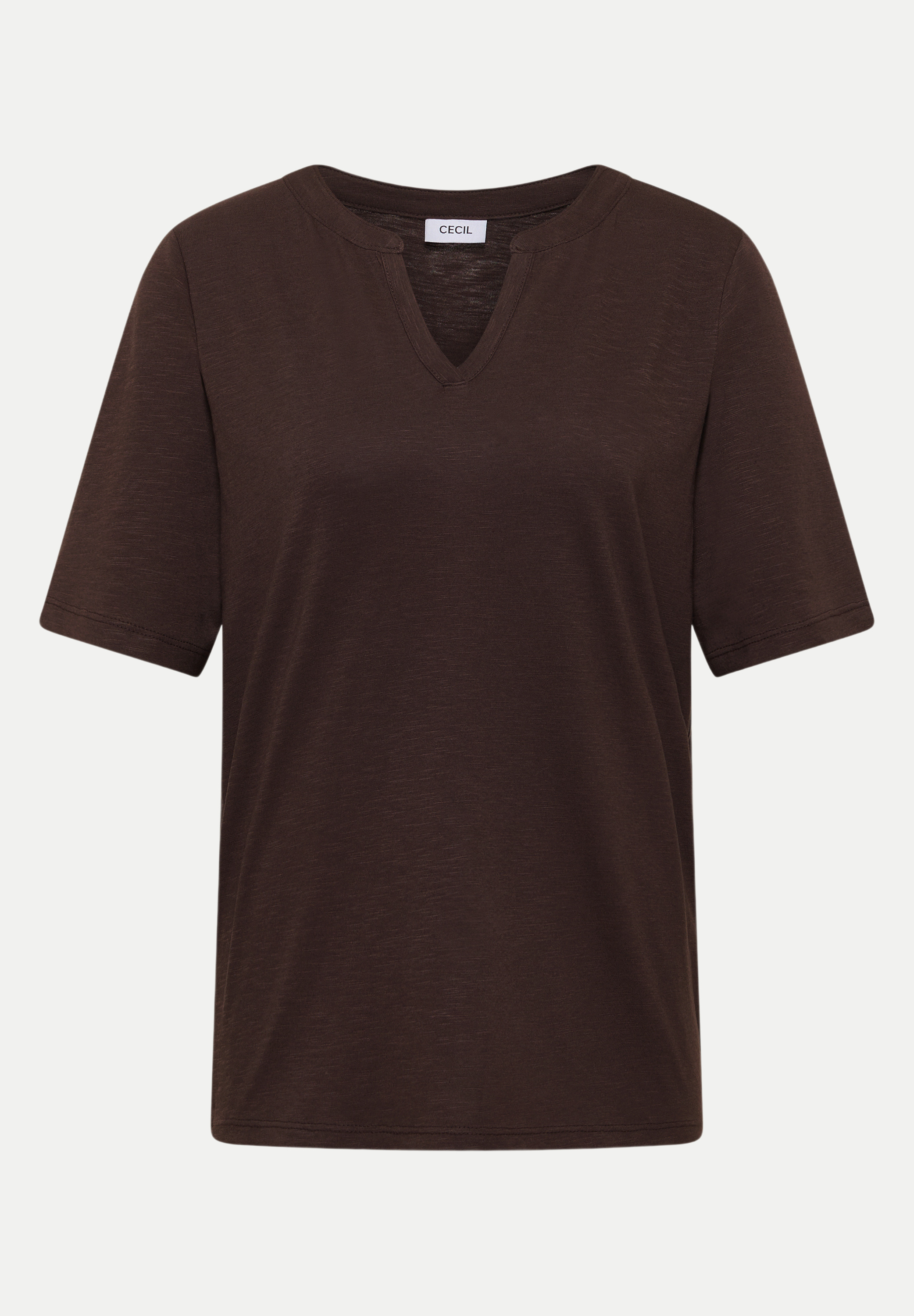 T-Shirt im Tunika-Look Braun XXL