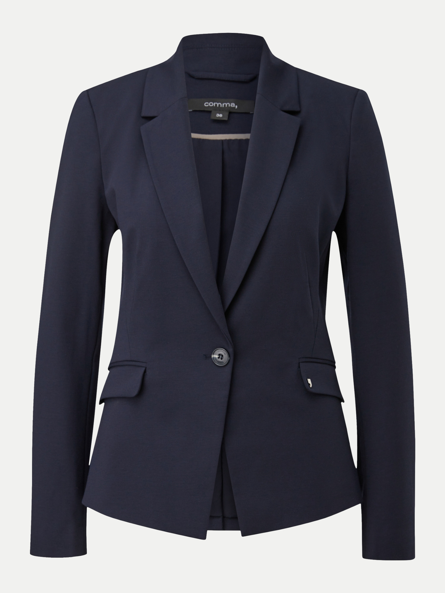 Comma Indoor-Blazer Blau 40