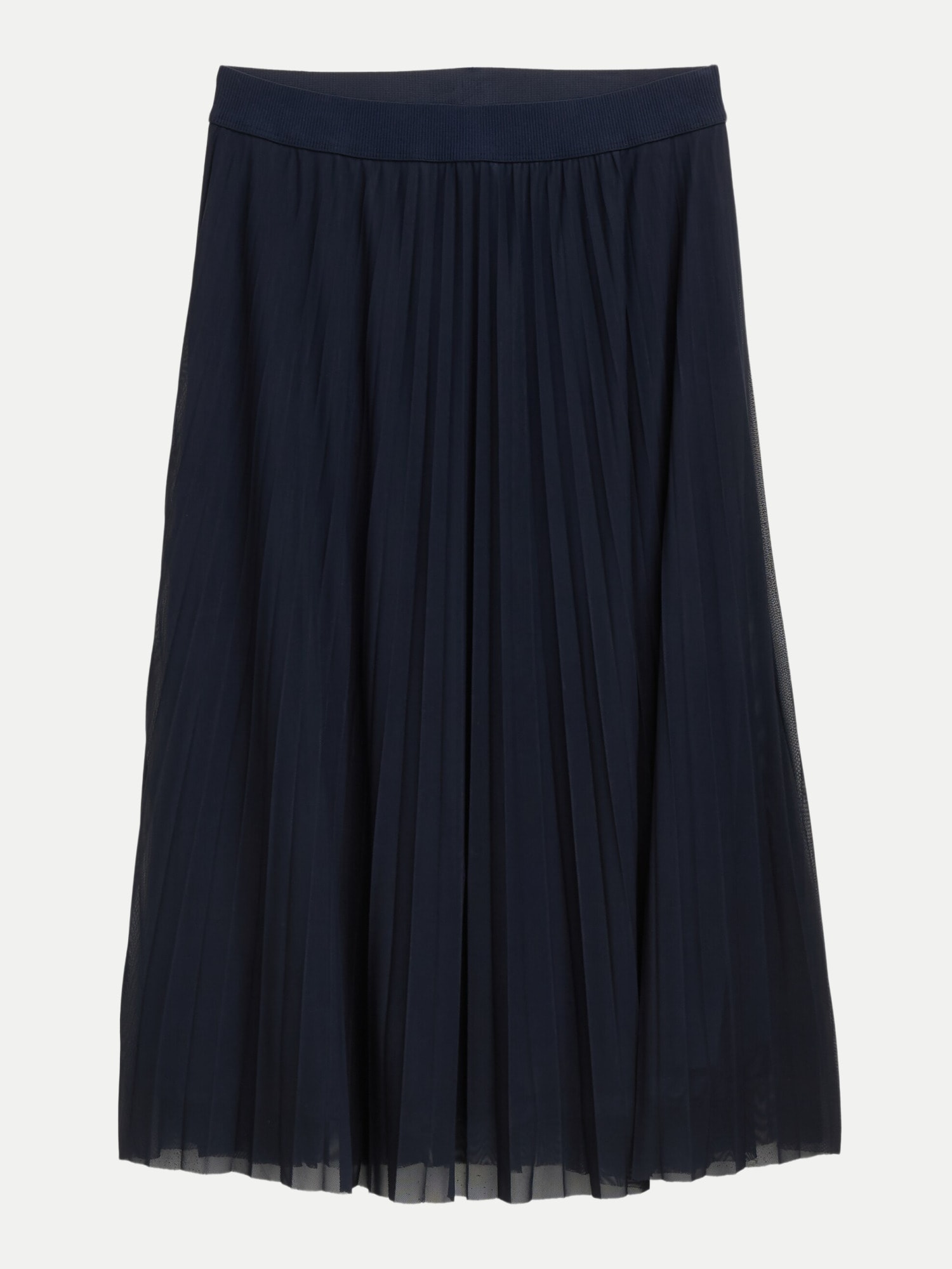 Tom Tailor Casual Midi-Rock Blau 42