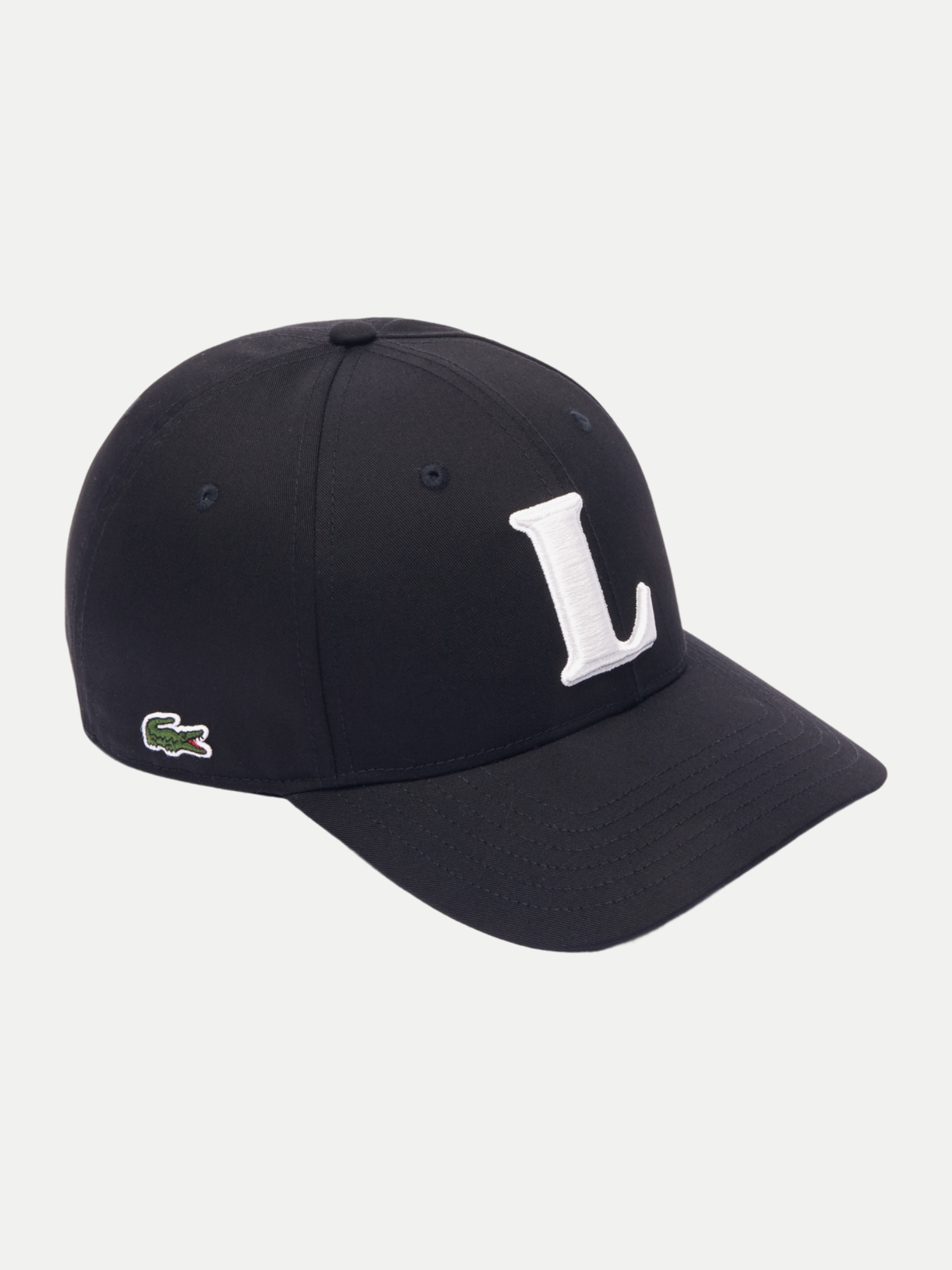 Basecap mit 3D-Stickerei Schwarz