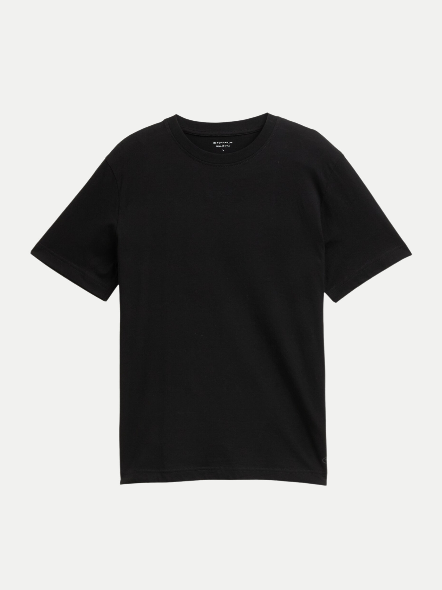 Basic T-Shirts im 2er-Pack Schwarz XXXL