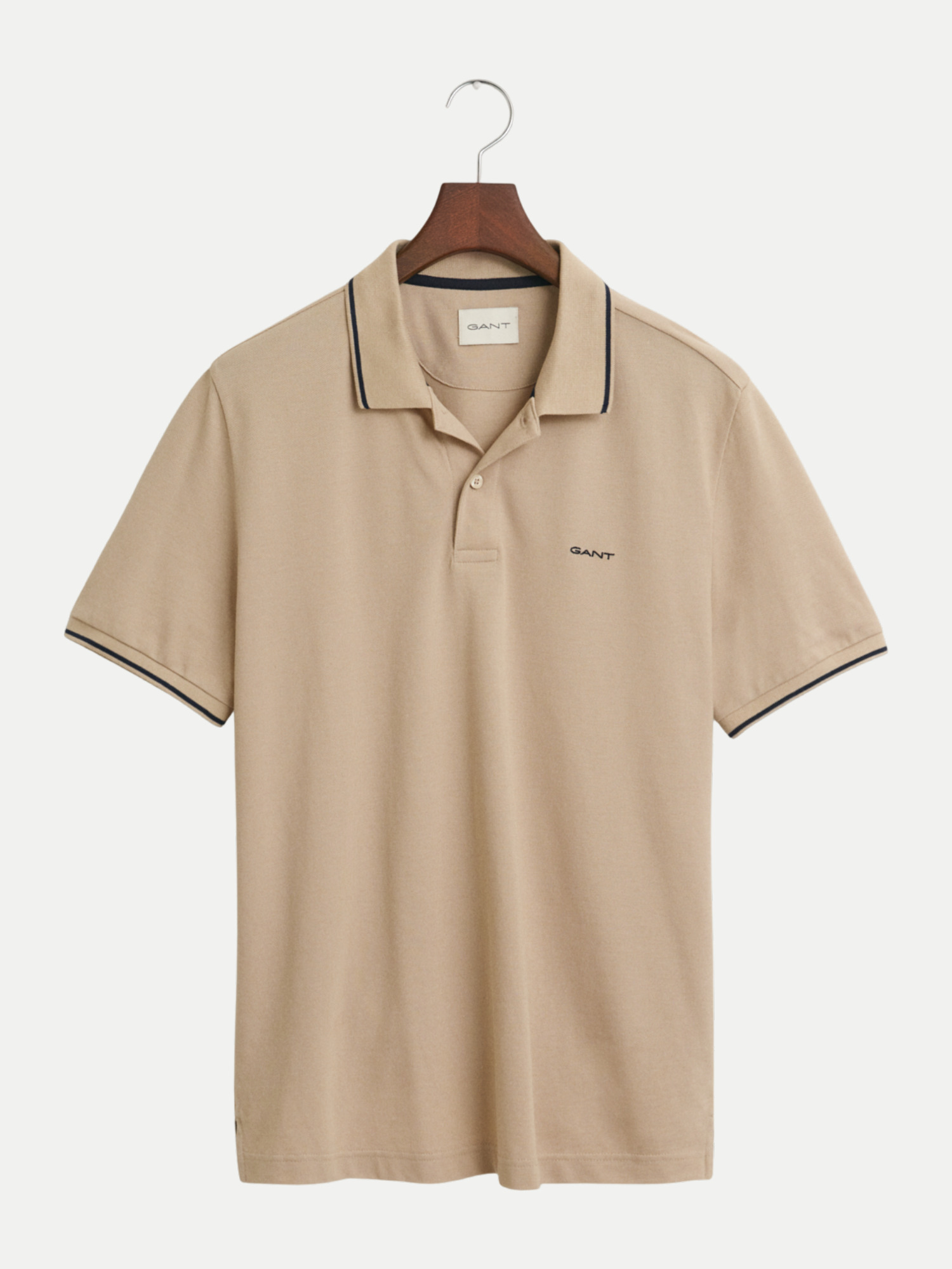 Gant Piqué Poloshirt Beige M