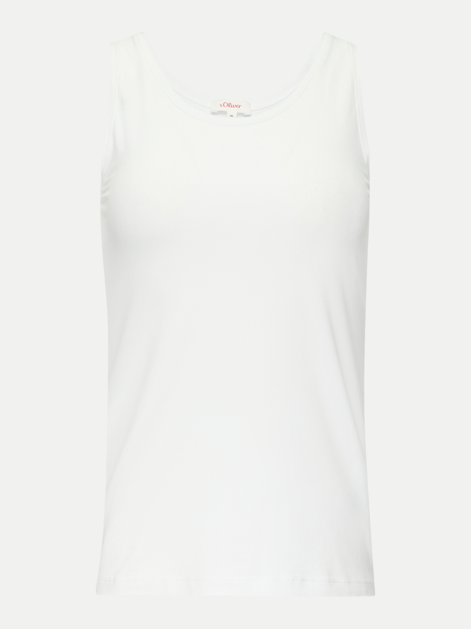 RED LABEL Basic Top Weiß 44