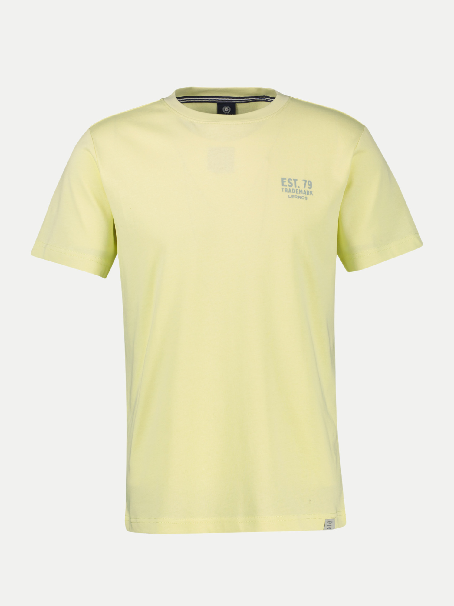 T-Shirt mit Schriftzug Gelb L