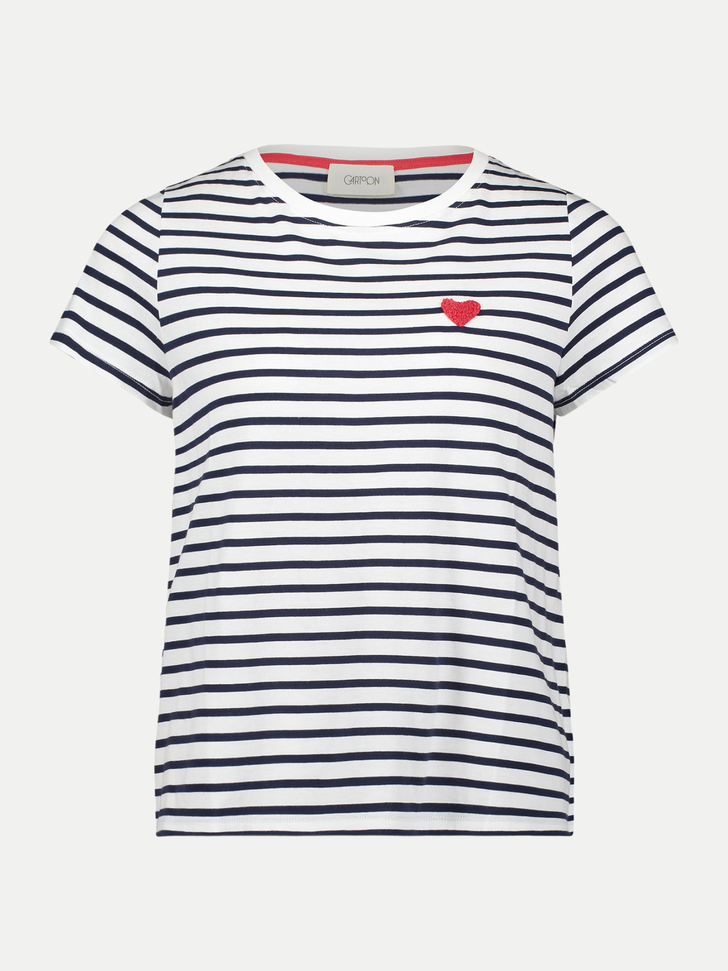 Cartoon T-Shirt Weiß 38
