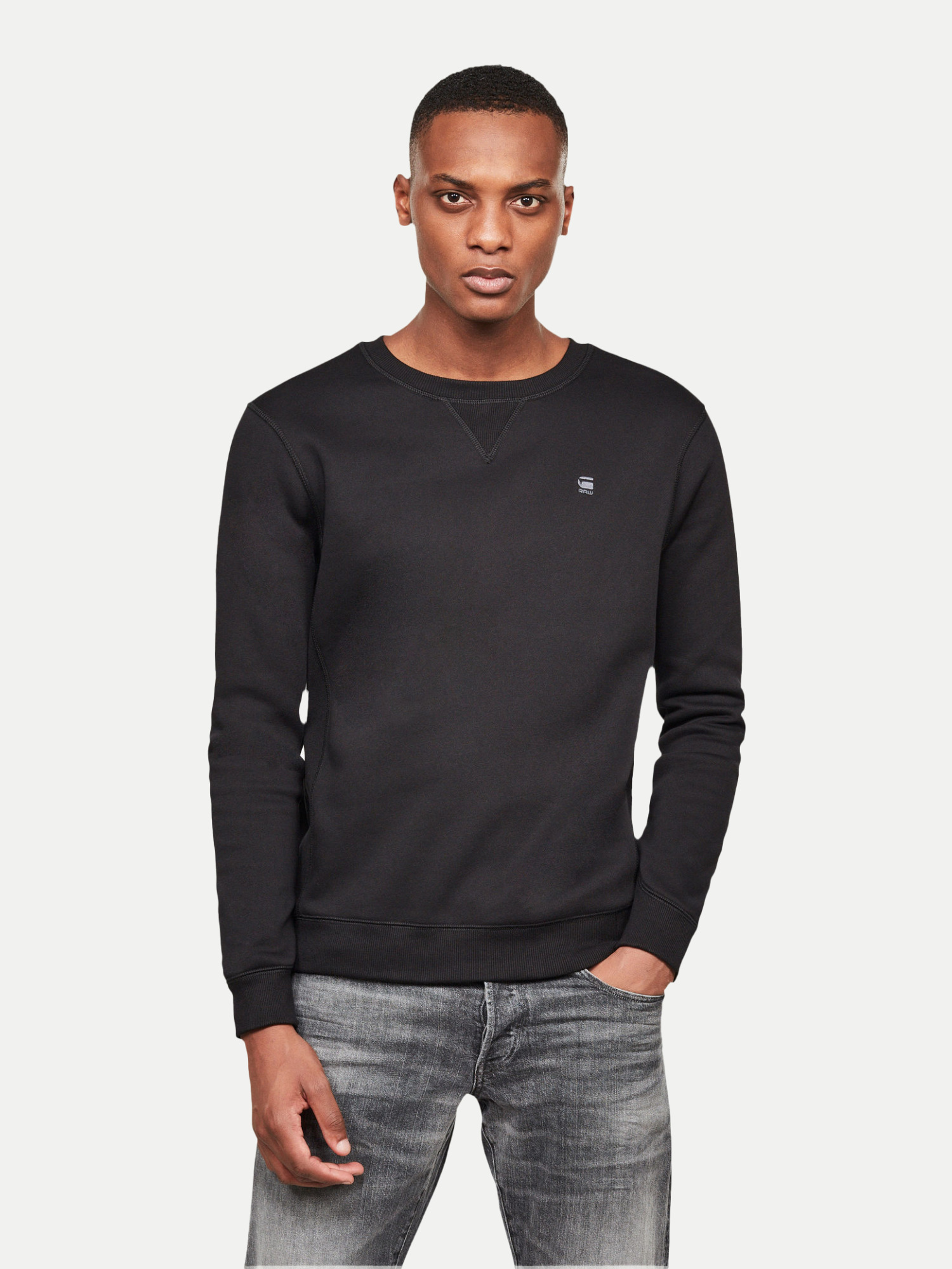 Sweatshirt Premium Core Schwarz L