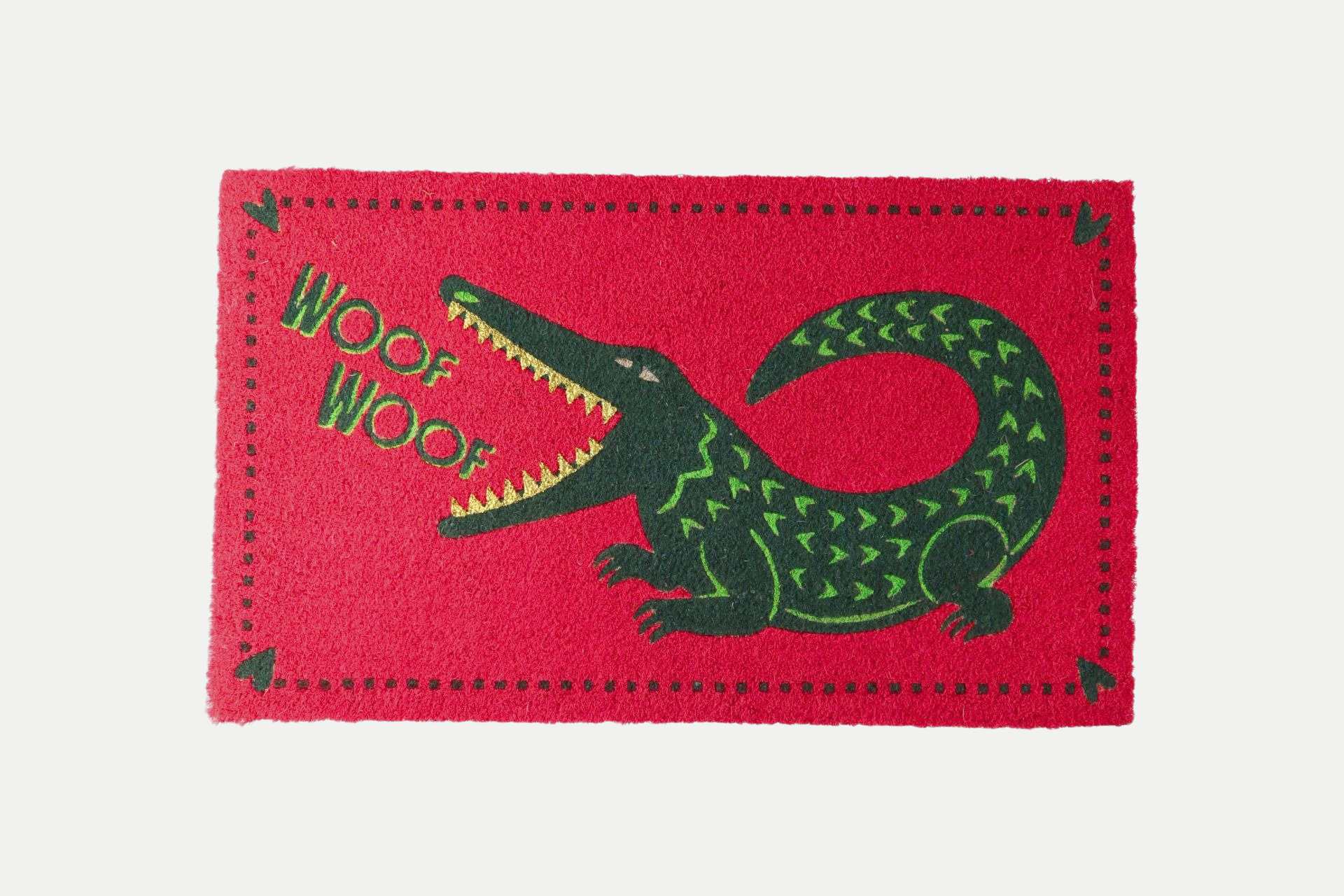 Giftcompany Fußmatte mit Krokodil Motiv 45x1,5x75cm bei Robert Ley
