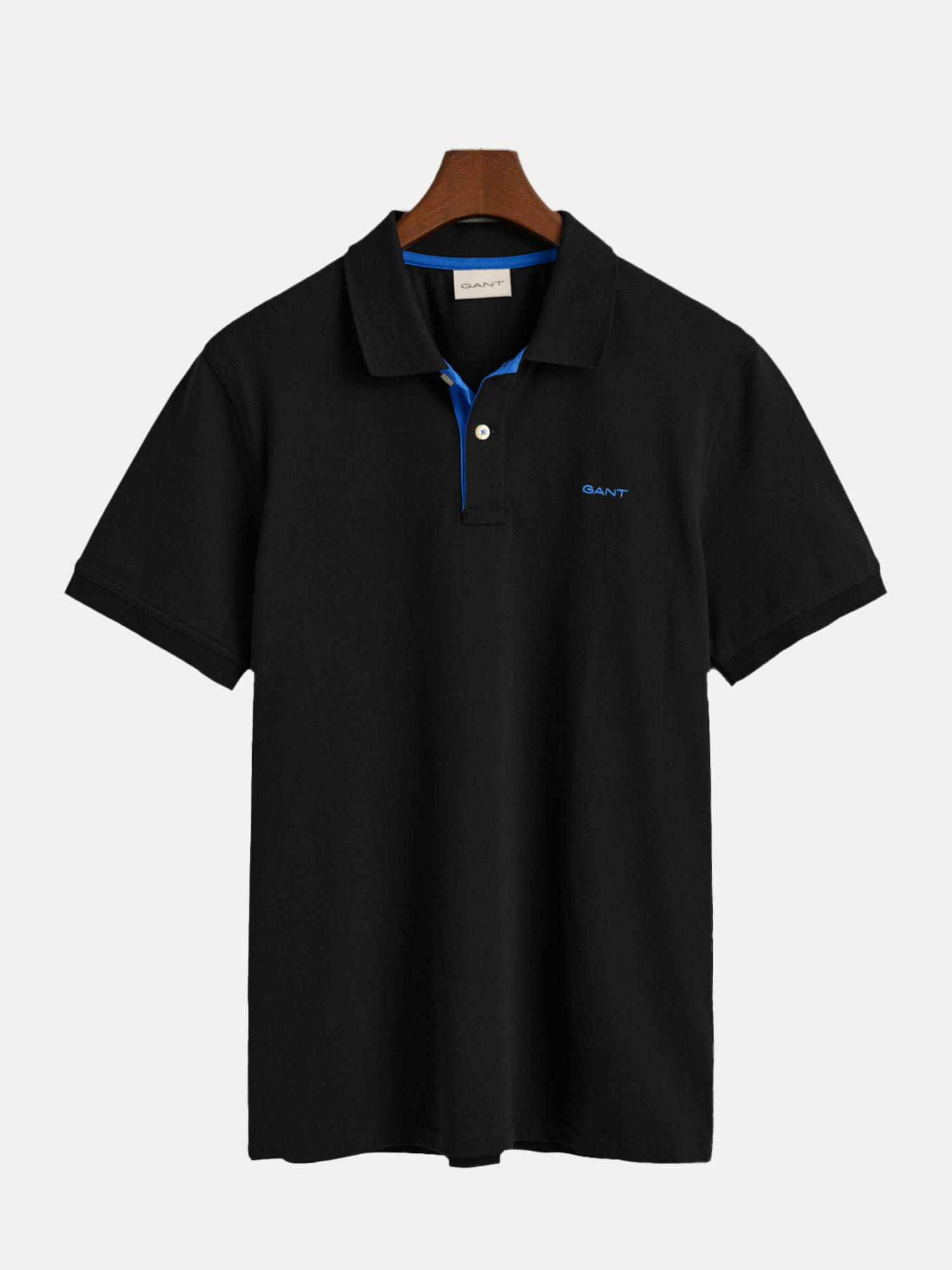 Gant Piqué Poloshirt Schwarz L