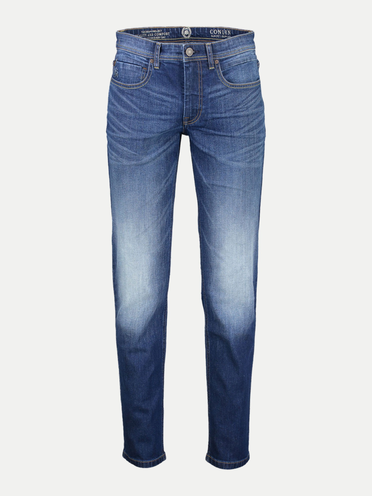 Slim-Fit Jeans Conlin Blau 33/34