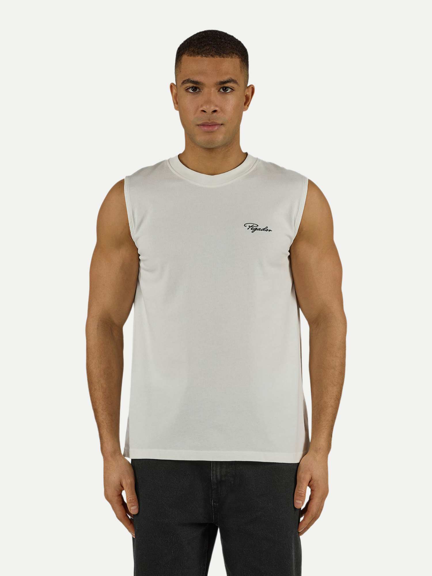 Pegador Tanktop Signar Weiß L