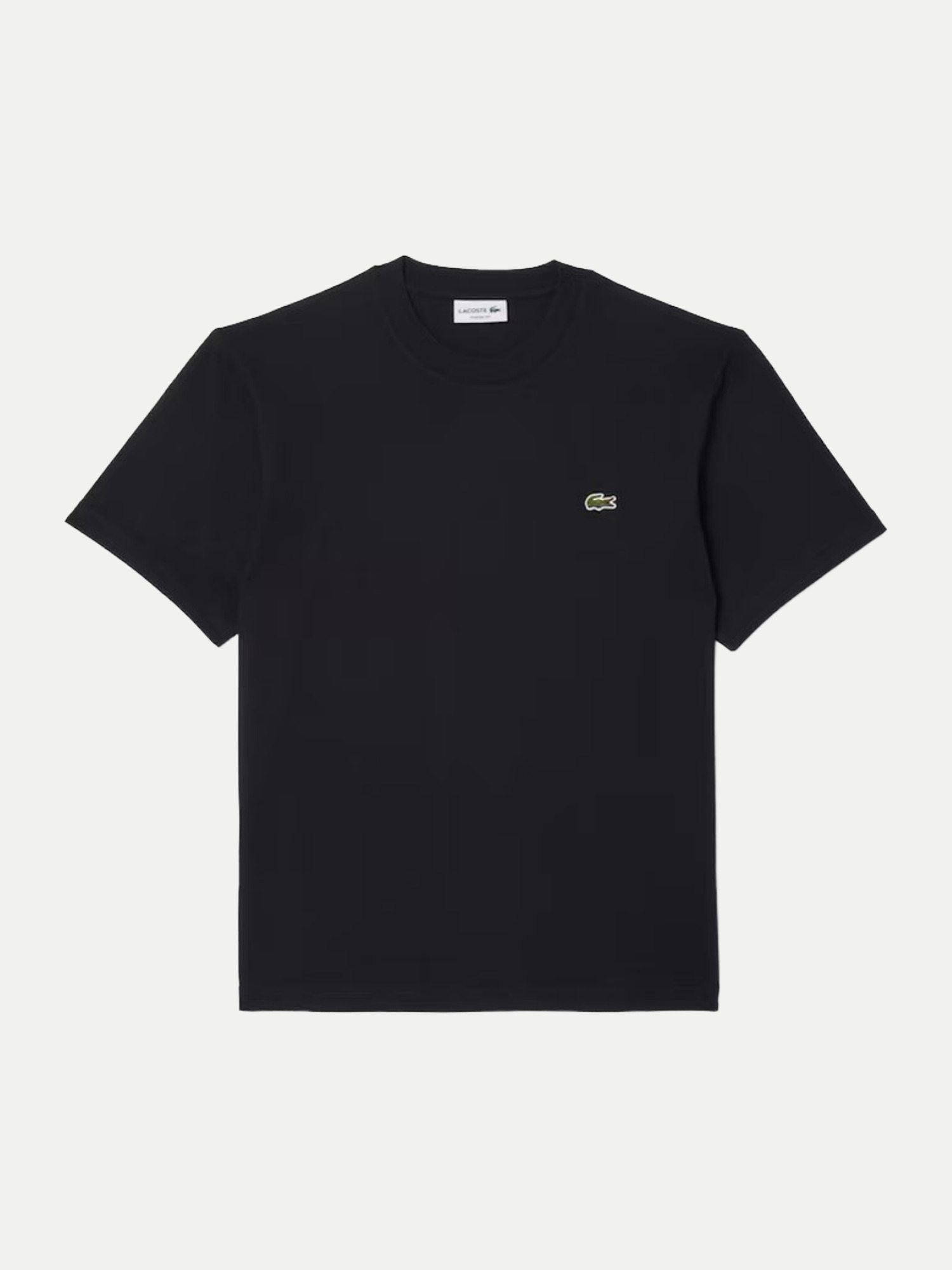 Lacoste T-Shirt mit Logo Schwarz L