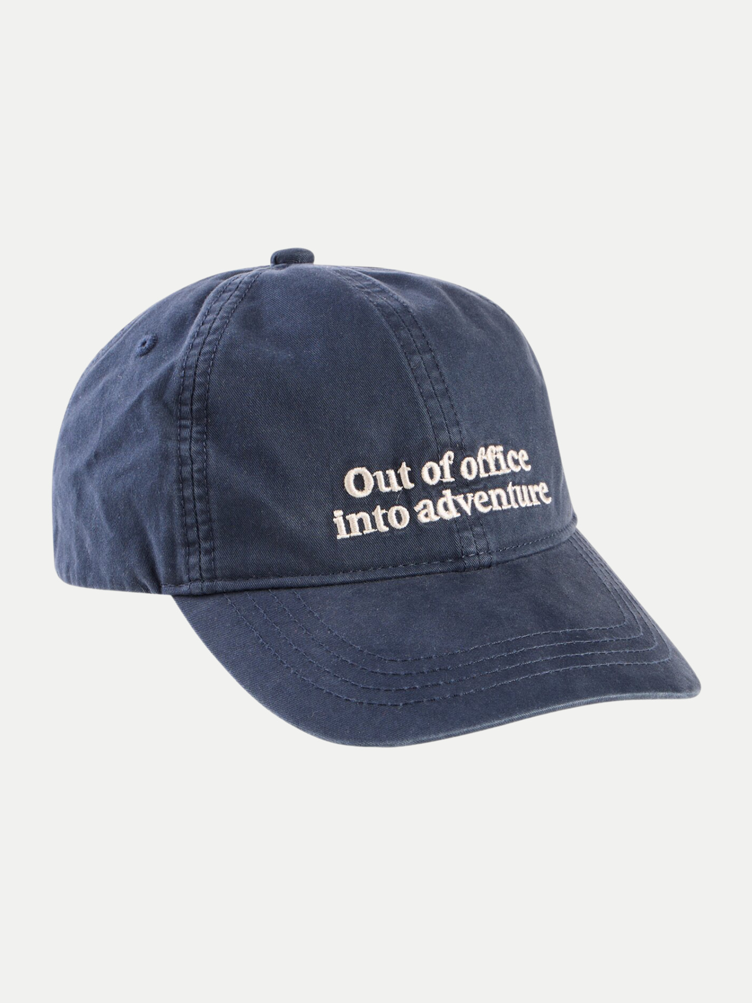 Cap mit Schriftzug Blau