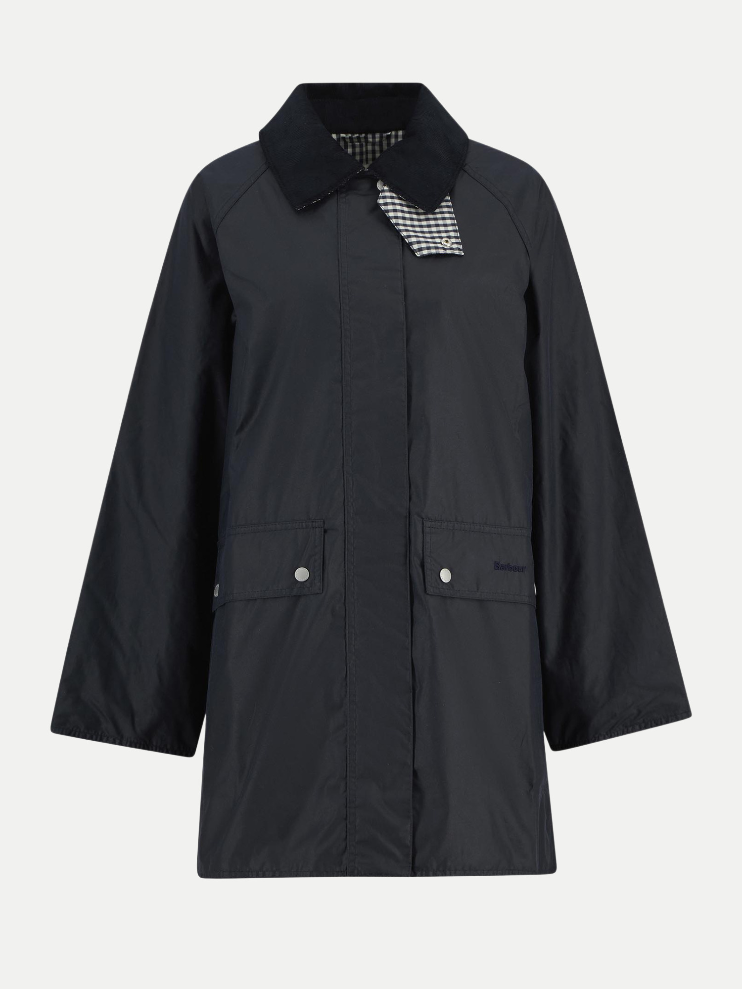 Barbour Wachsjacke Wren Schwarz 38