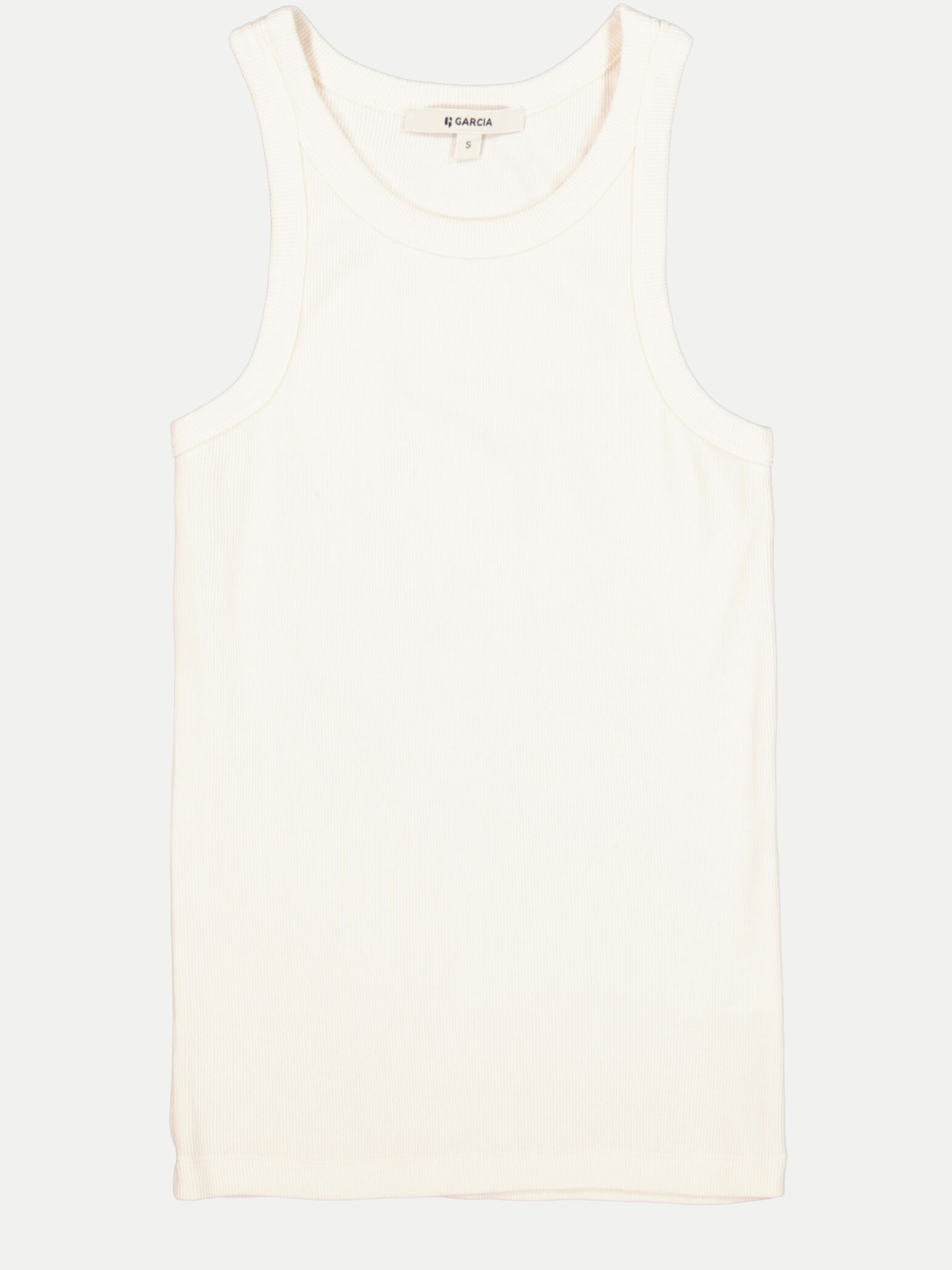 Garcia Basic Top Weiß S