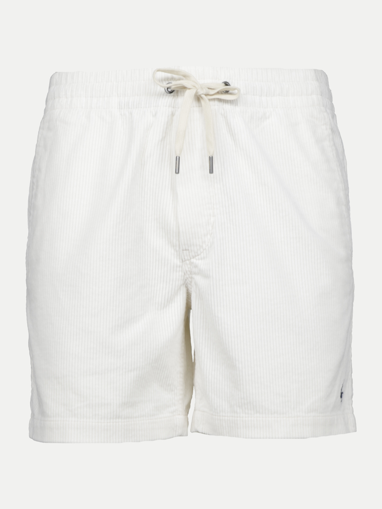 Polo Regular-Fit Cordshorts Weiß L