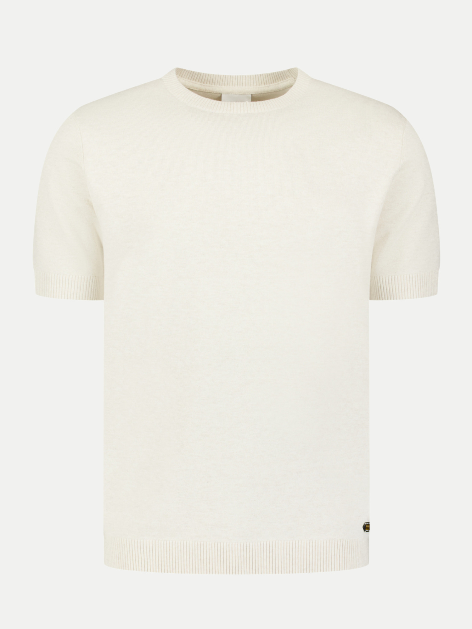 No Excess Strick-T-Shirt Weiß XL