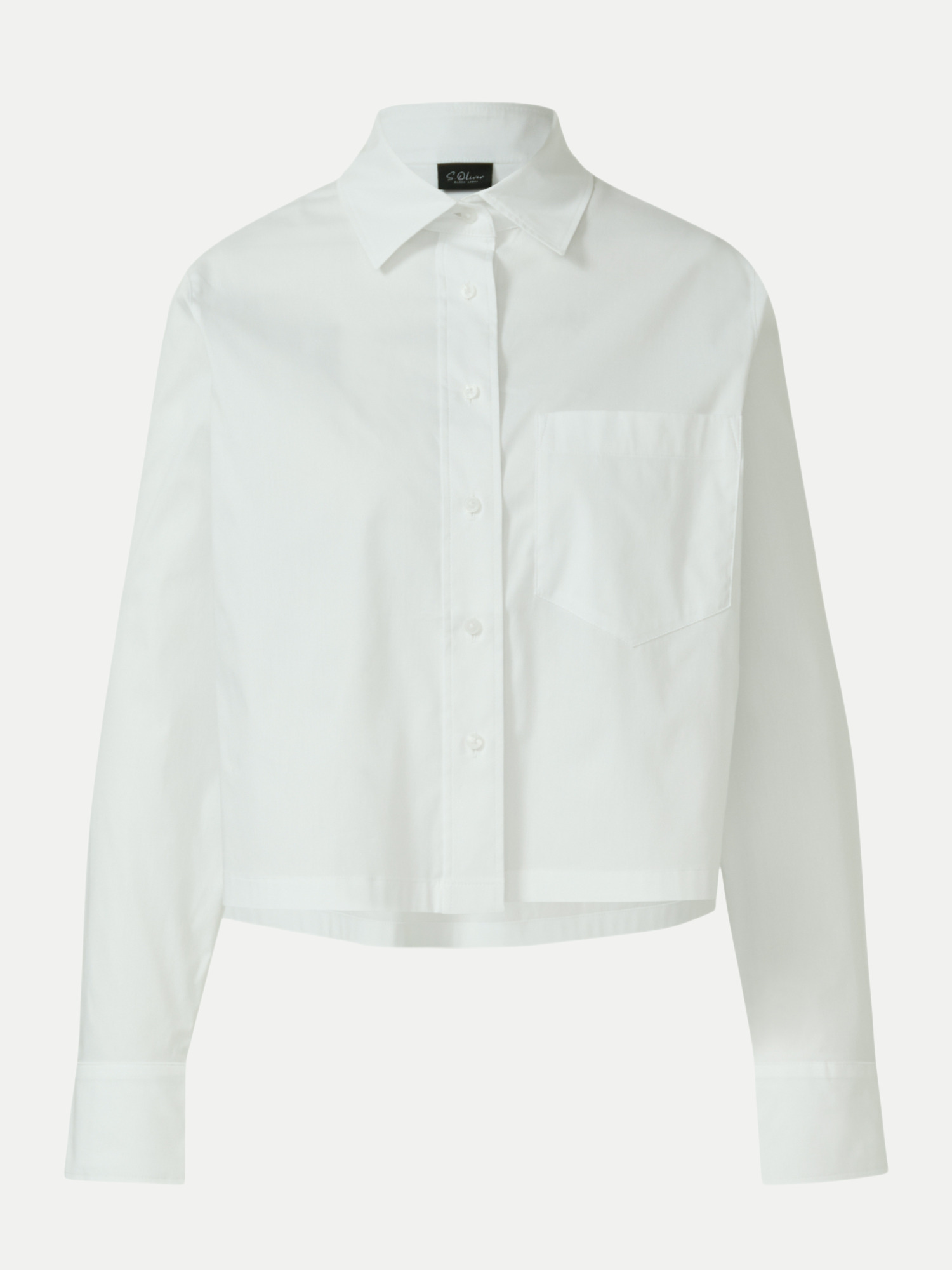 BLACK LABEL Regular-Fit Bluse Weiß 40