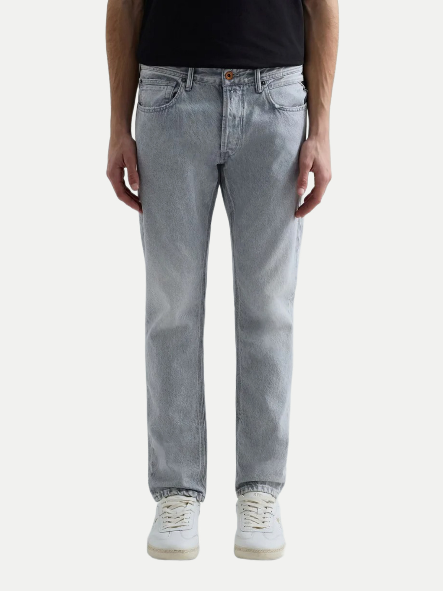 Regular-Fit-Jeans WILLBI Grau 33/34