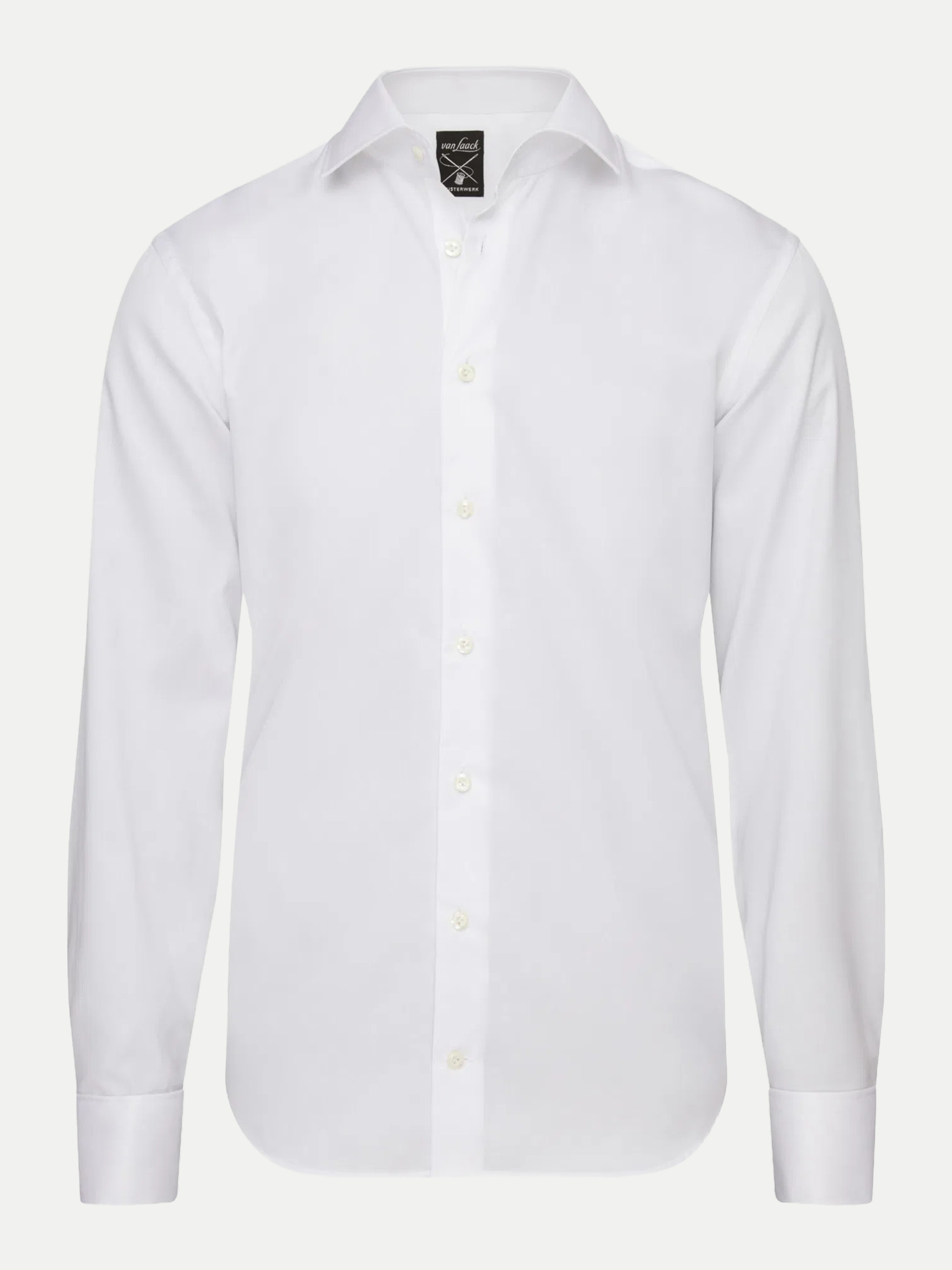 Tailor-Fit Hemd mit Umschlagmanschette RIVARA-DTFN Weiß 43