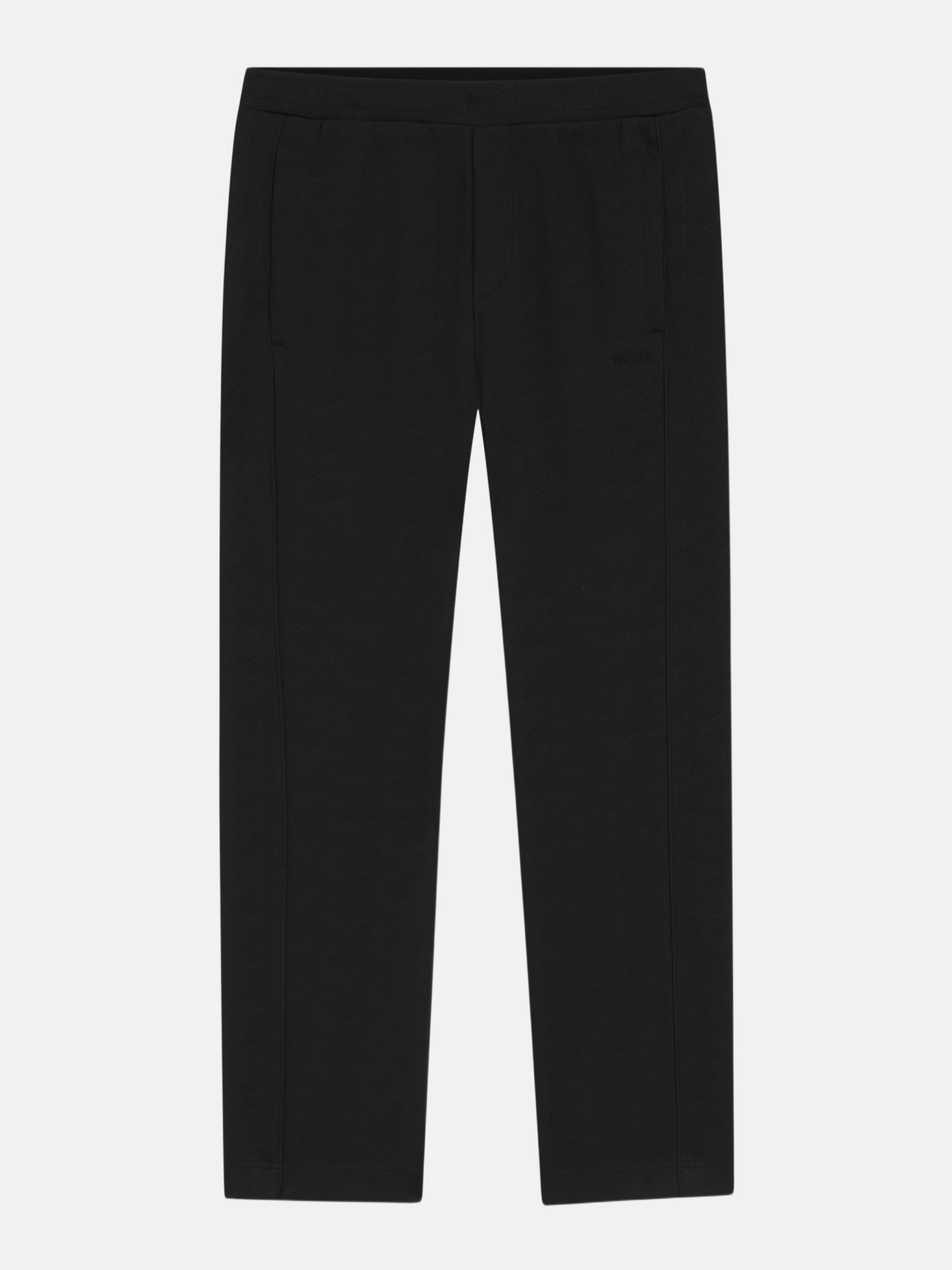 Green Jogginghose mit gestepptem Jacquard Schwarz M