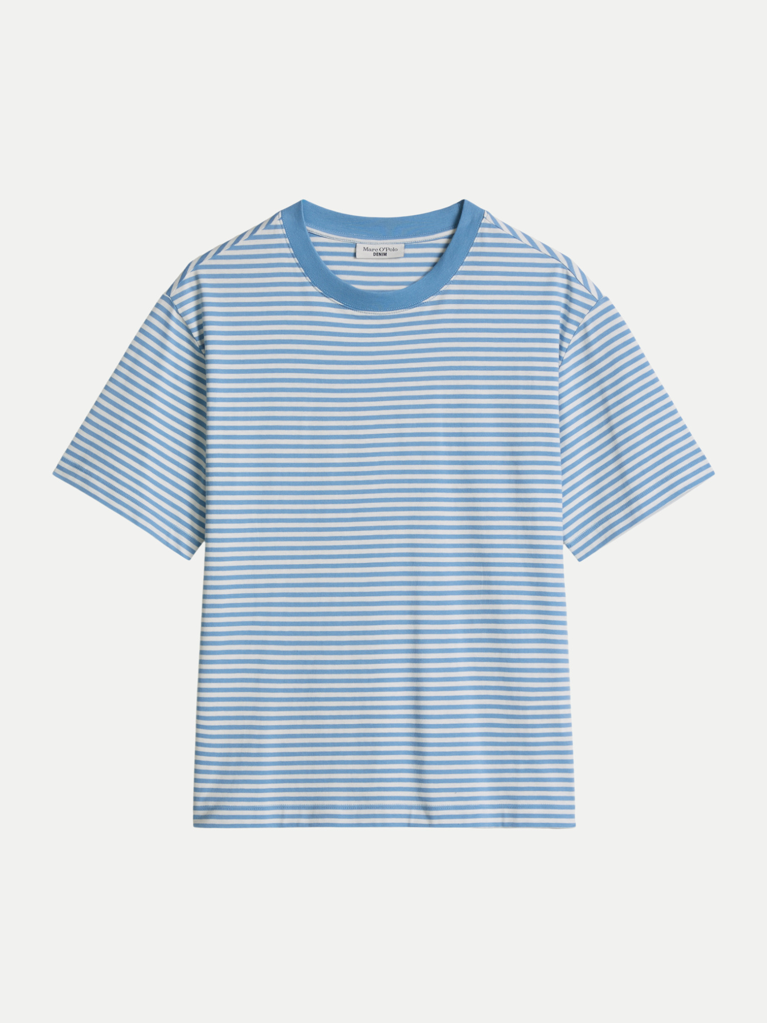 Marc O' Polo Basic T-Shirt mit Streifenmuster Blau XL