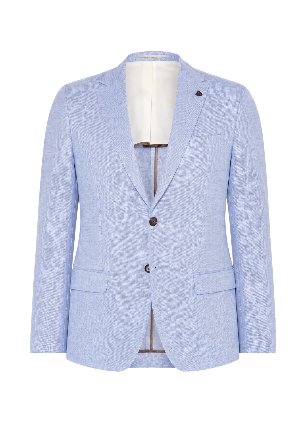 Slim-Fit Baukasten Sakko Blau 56