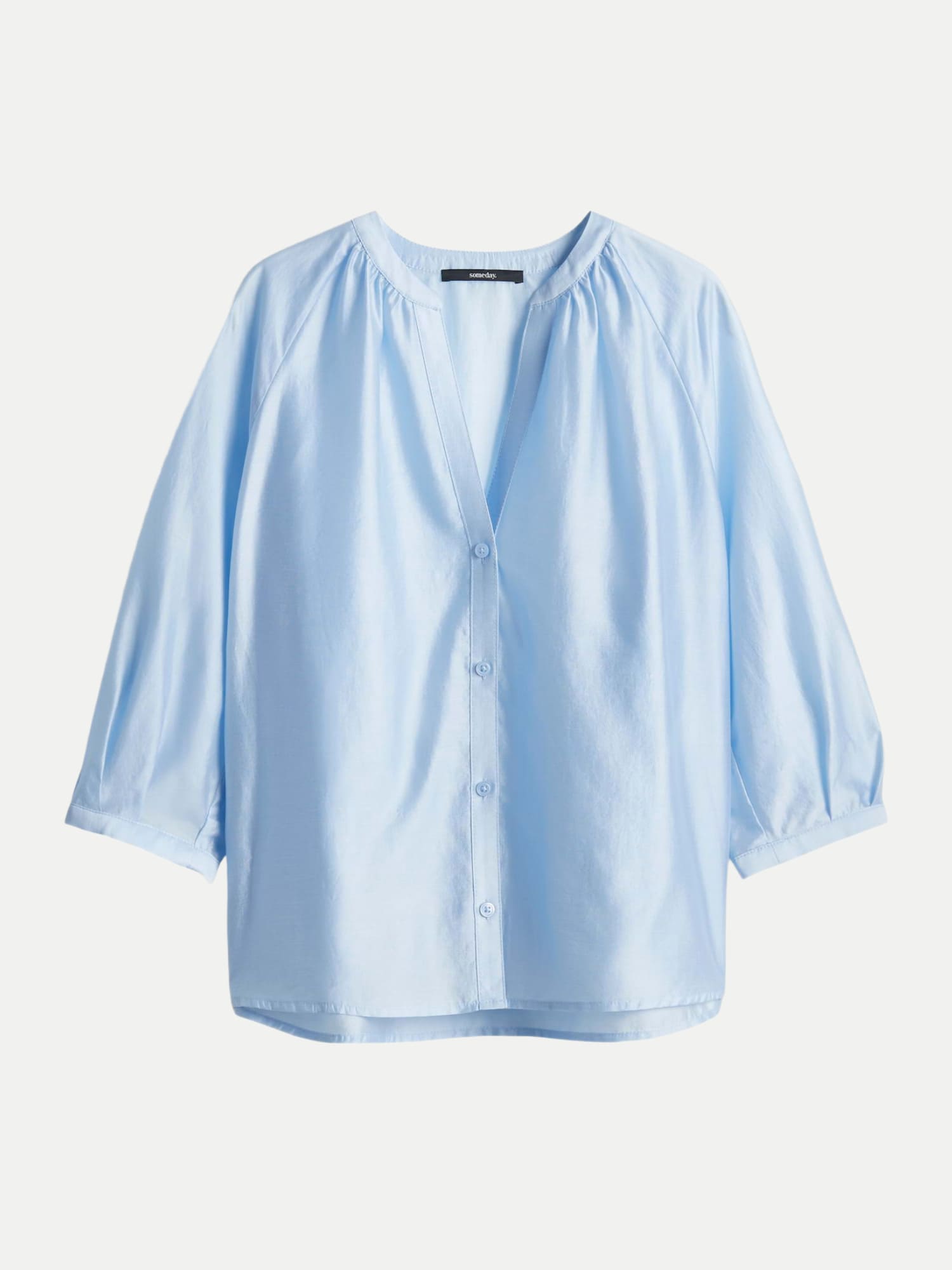 Someday Bluse Zamida Blau 38