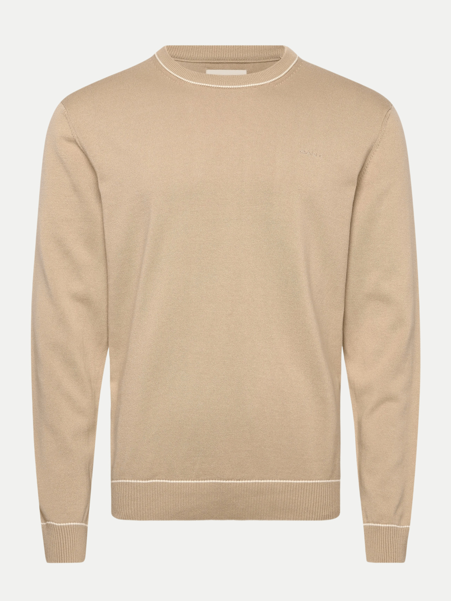 Gant Rundhals Pullover Beige S
