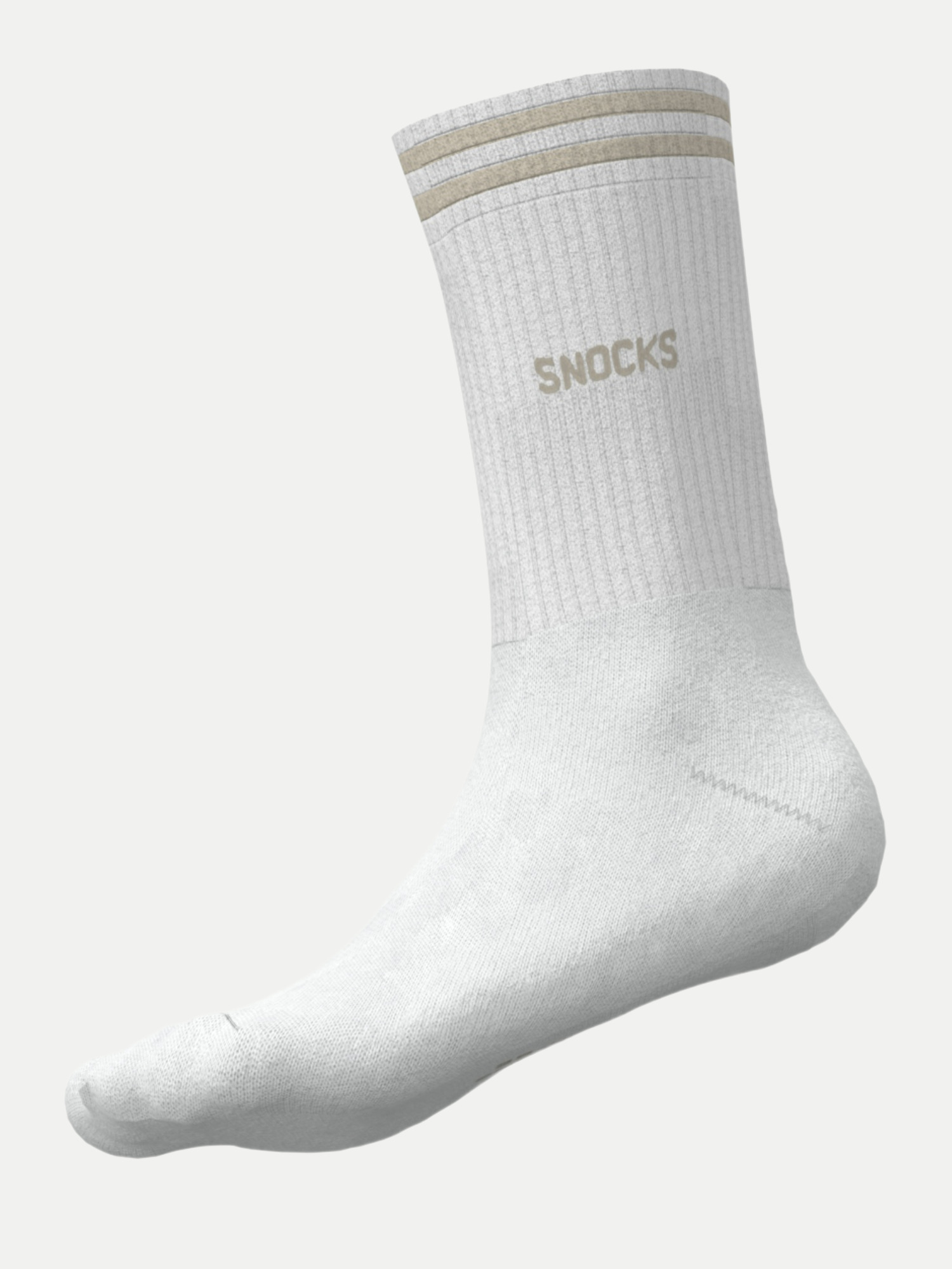 Snocks Socken Unisex Weiß 39-42