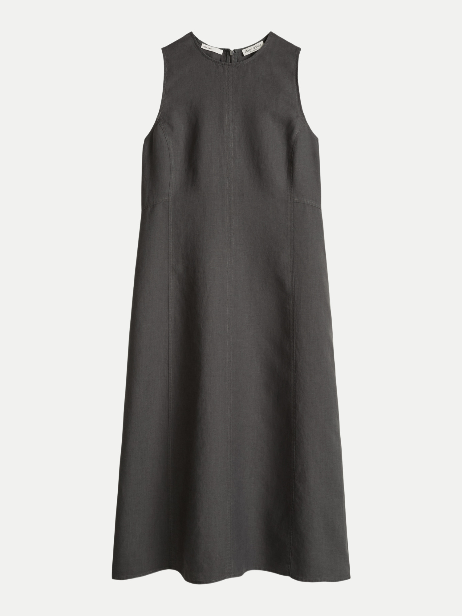 Marc O' Polo Leinenkleid Grau 34