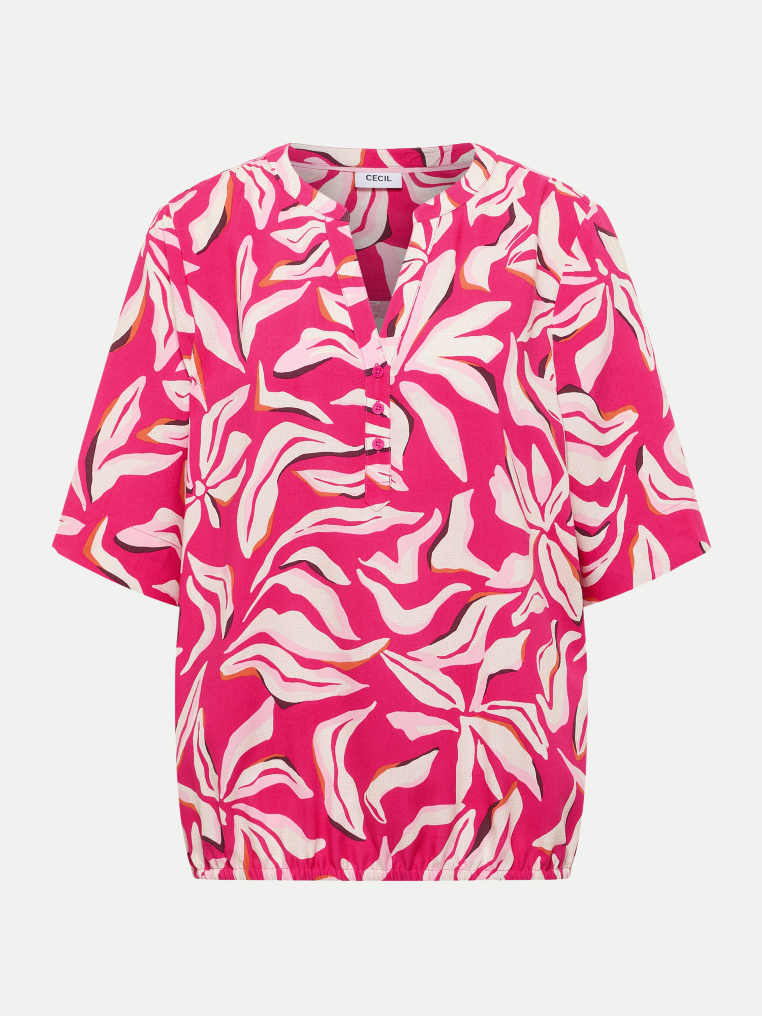 Cecil Tunika im Blumenmuster Pink L