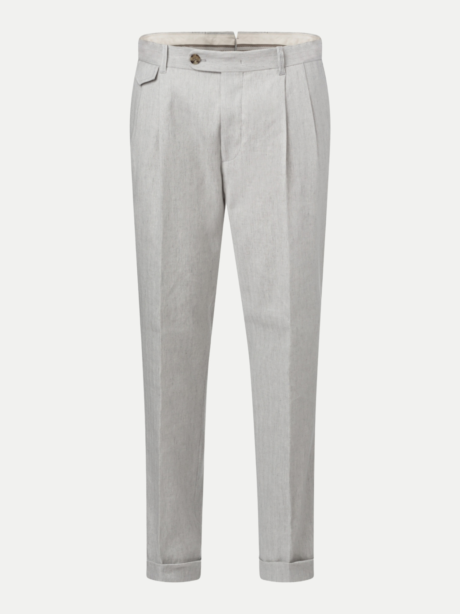 Chino Sapo mit Bundfalte 100White 100 24 300420369002195710024