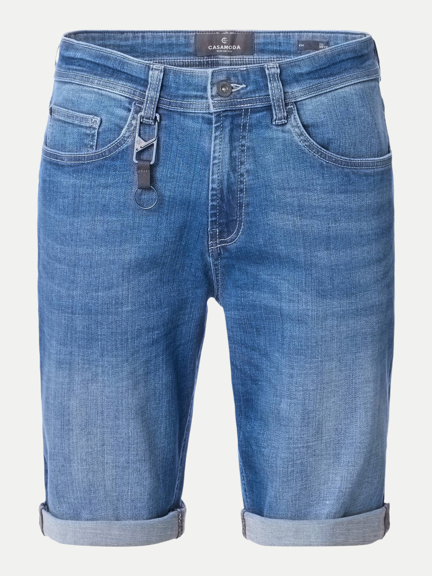 Casamoda Jeans Shorts STEVE Blau 33